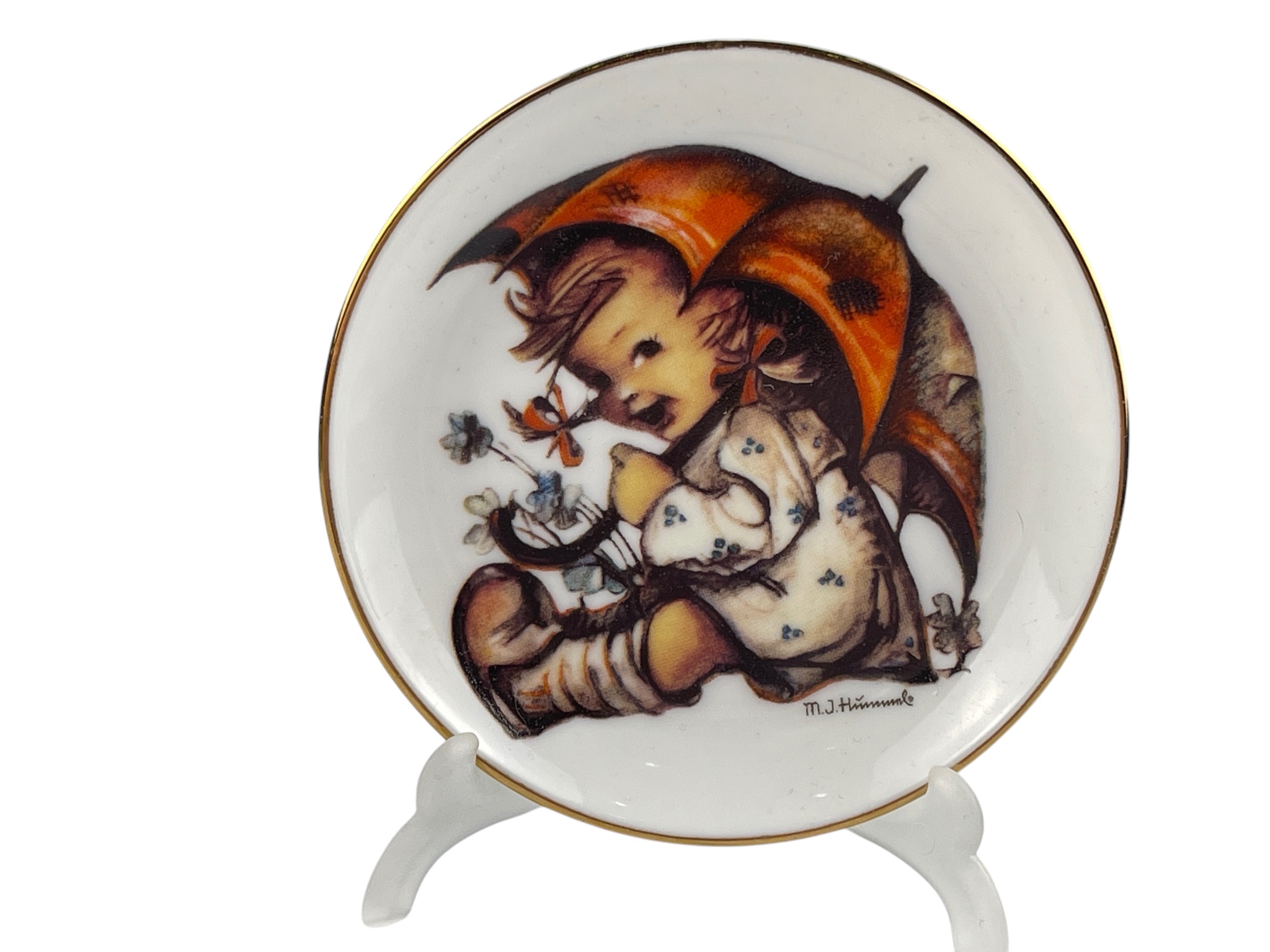  M.I. Hummel x Reutter Teller Porzellan 9,5 cm Ø. 1 Wahl. Top Zustand. 