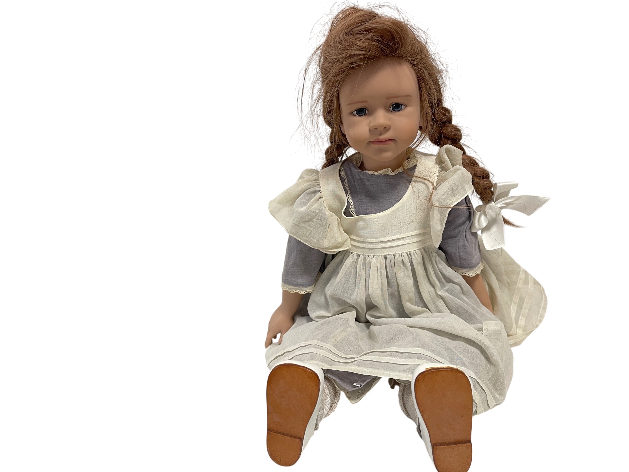 Künstlerpuppe Sigikid Vinyl Puppe 56 cm. Top Zustand 