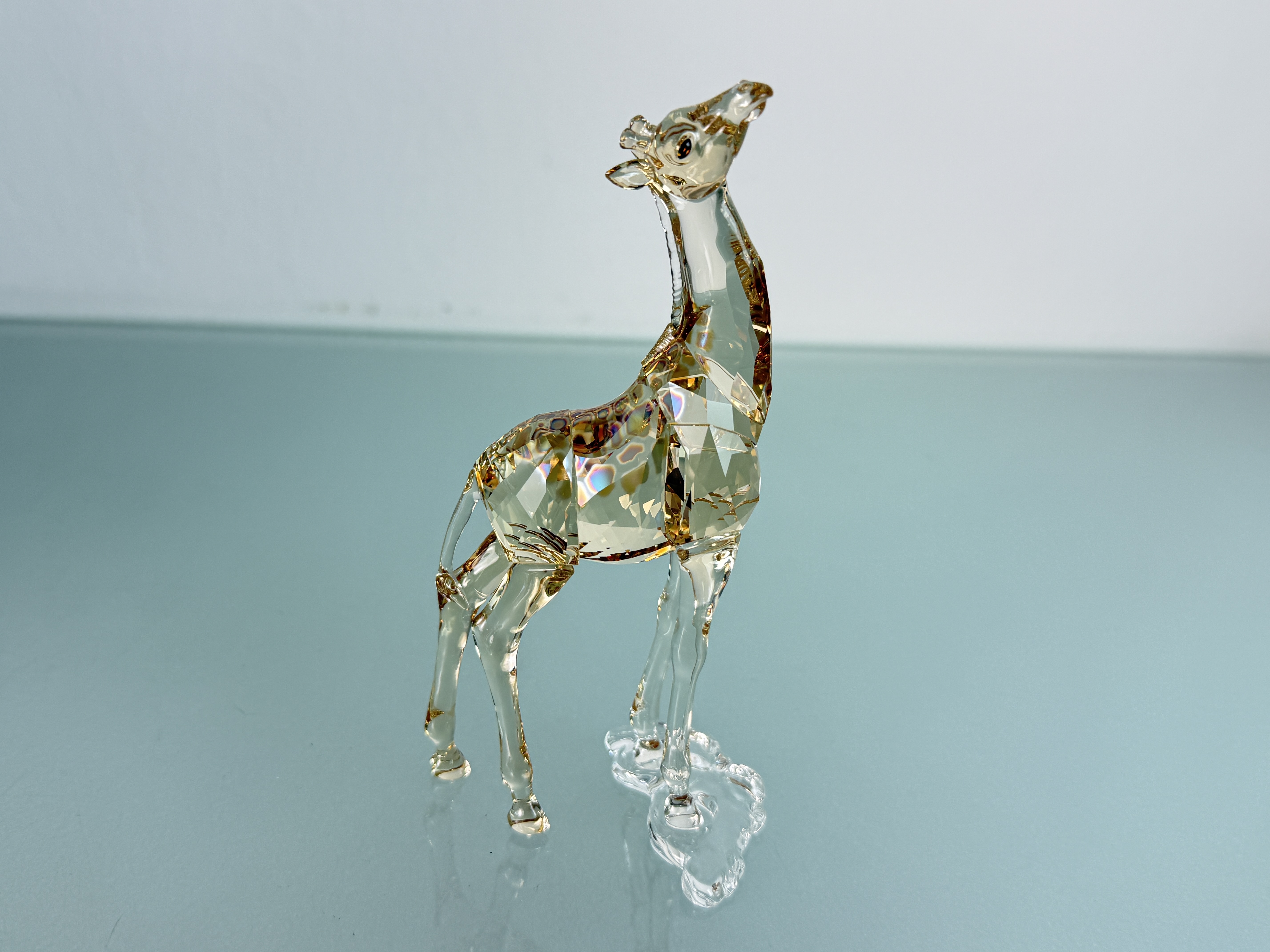  Swarovski Figur 5302151 Giraffenbaby Giraffe 12,8 cm Top Zustand   