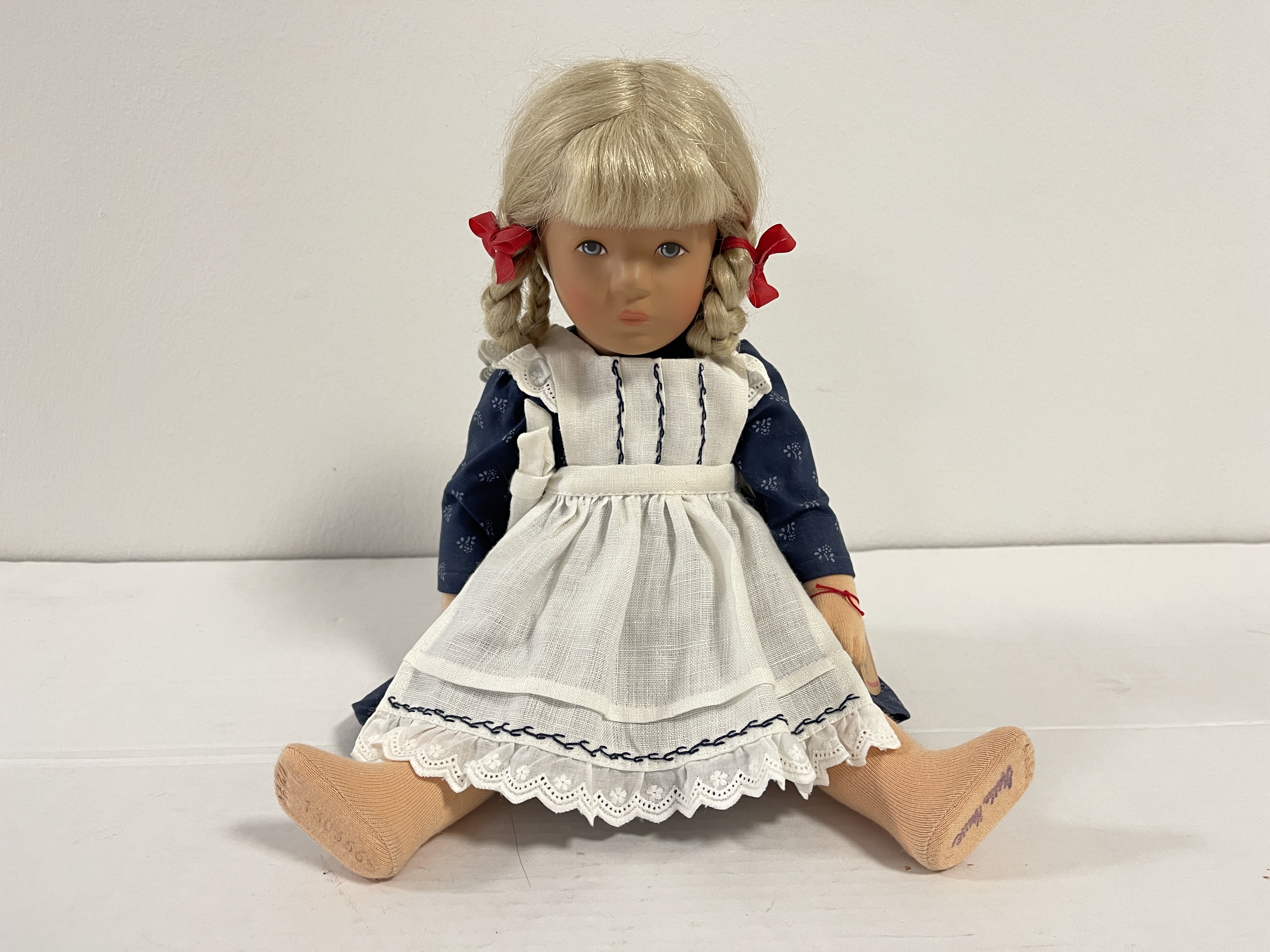 Käthe Kruse Puppe Sammlerpuppe 37 cm Top Zustand