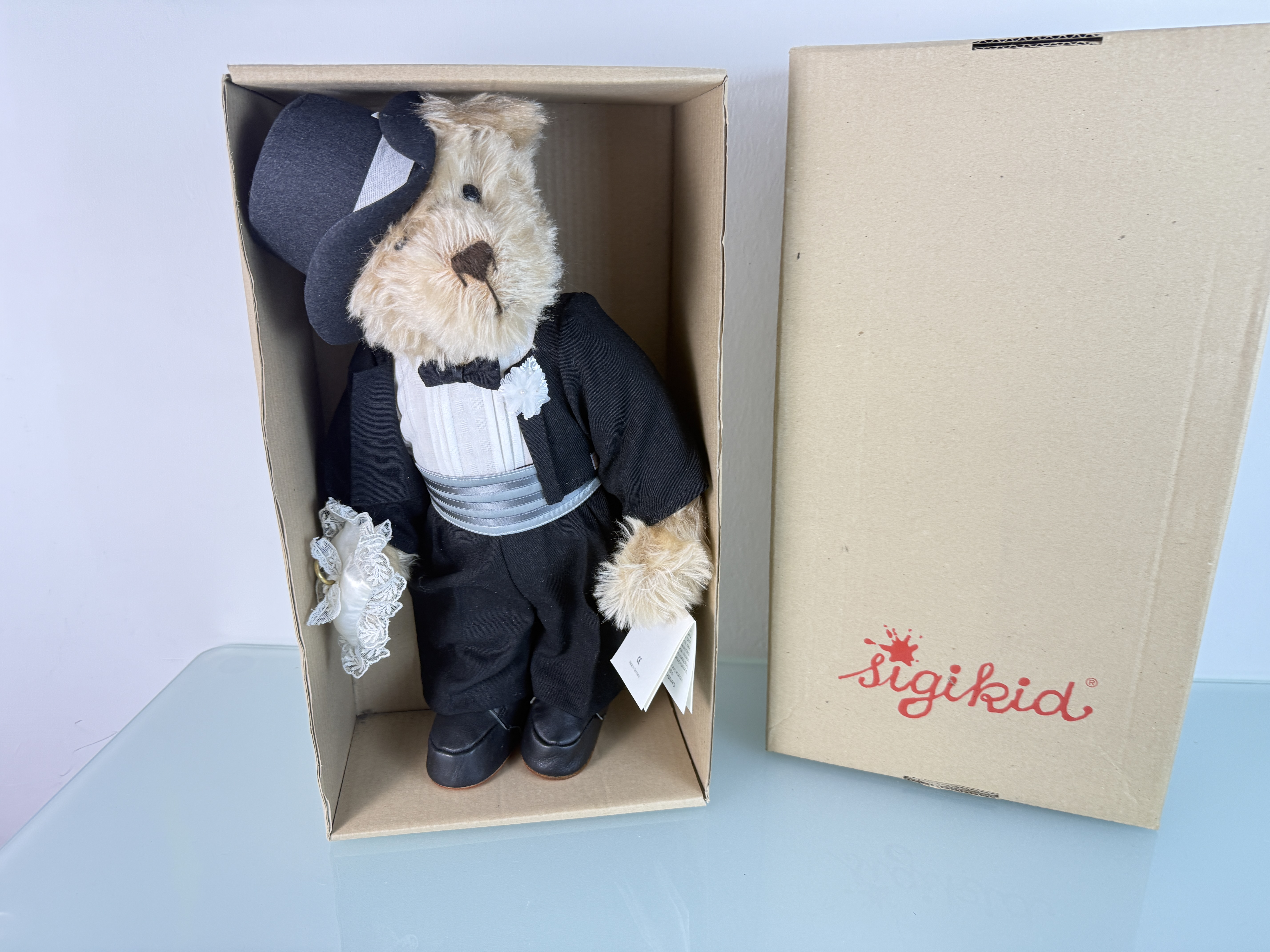 Sigikid Bär Künstlerbär Teddy Bär 47 cm. Top Zustand.   