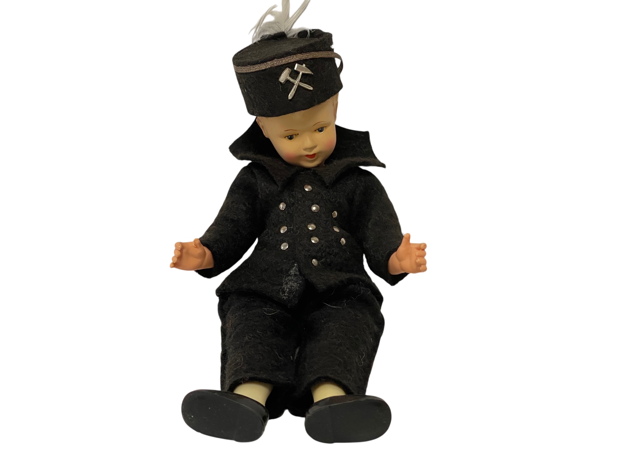 Künstler Vinyl Künstlerpuppe Puppe 21 cm. Zustand siehe Fotos 