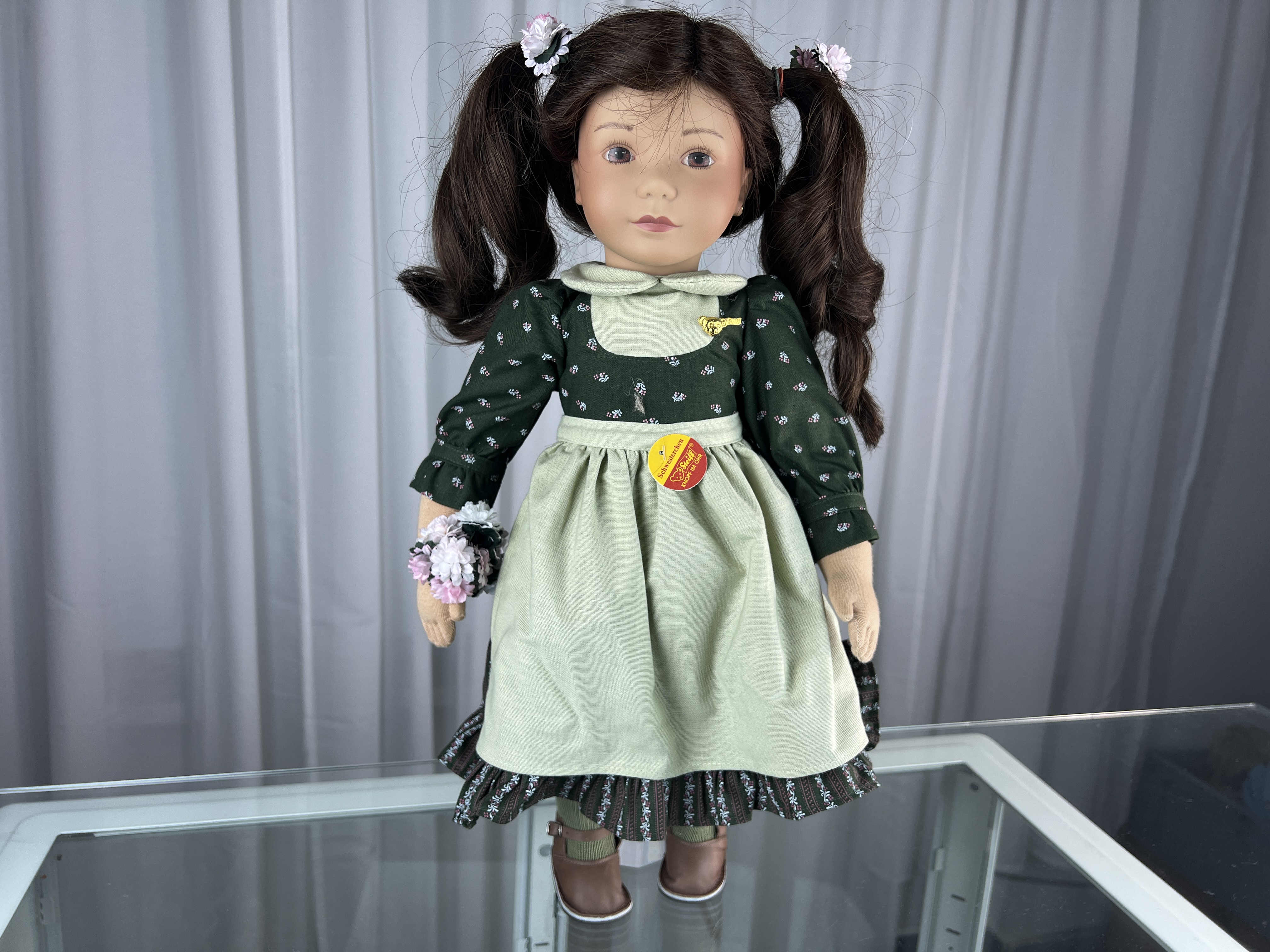 Steiff Puppe Schwesterchen 50 cm. Top Zustand  