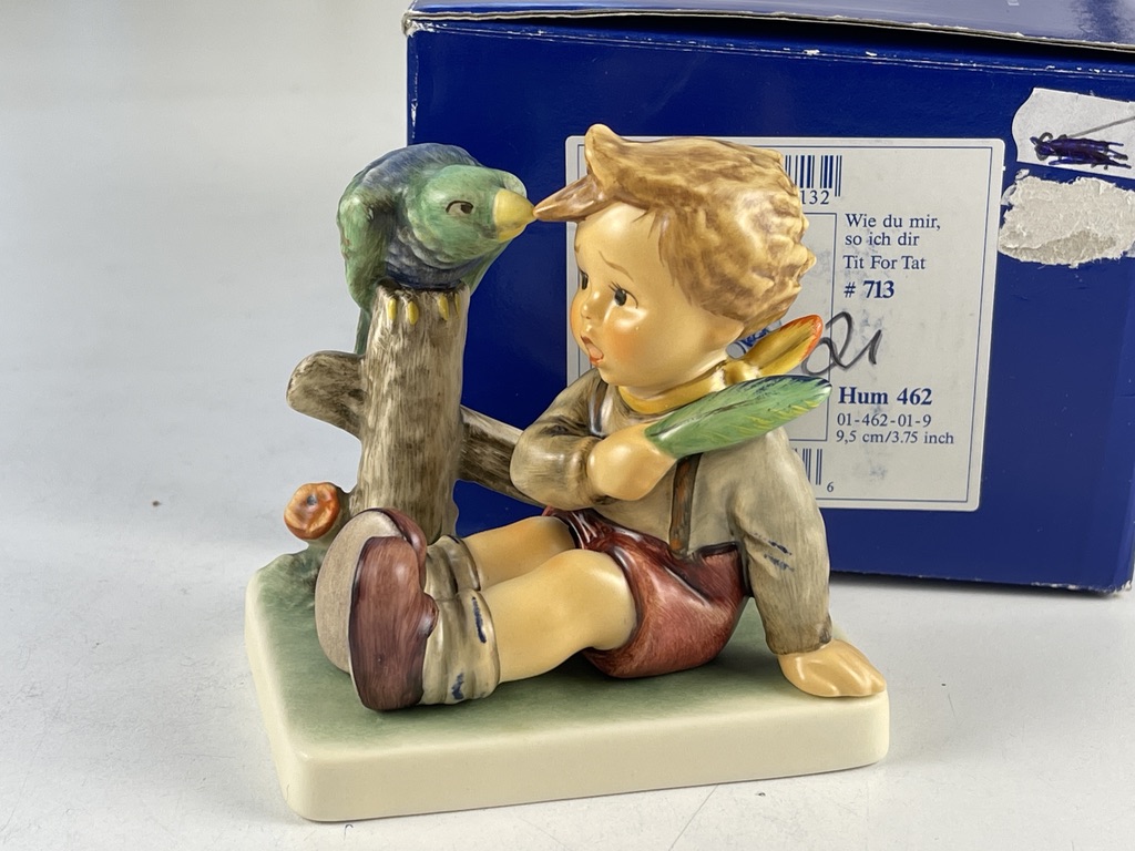Hummel Figur 462 Wie du mir, so ich dir 9 cm. 1 Wahl Top Zustand OVP