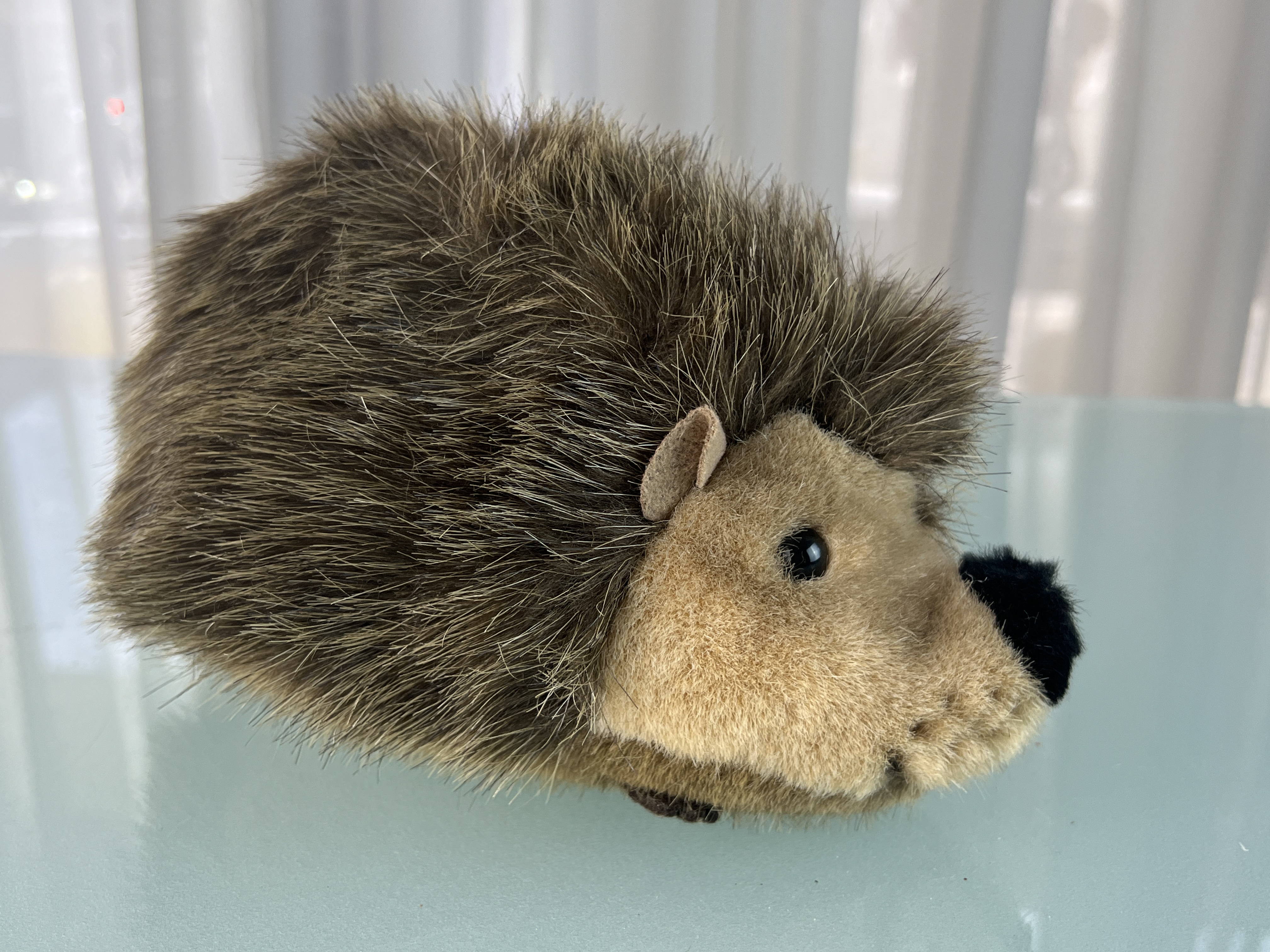 Steiff Tier Sammler Stofftier Igel 14 x 21 cm. Top Zustand 