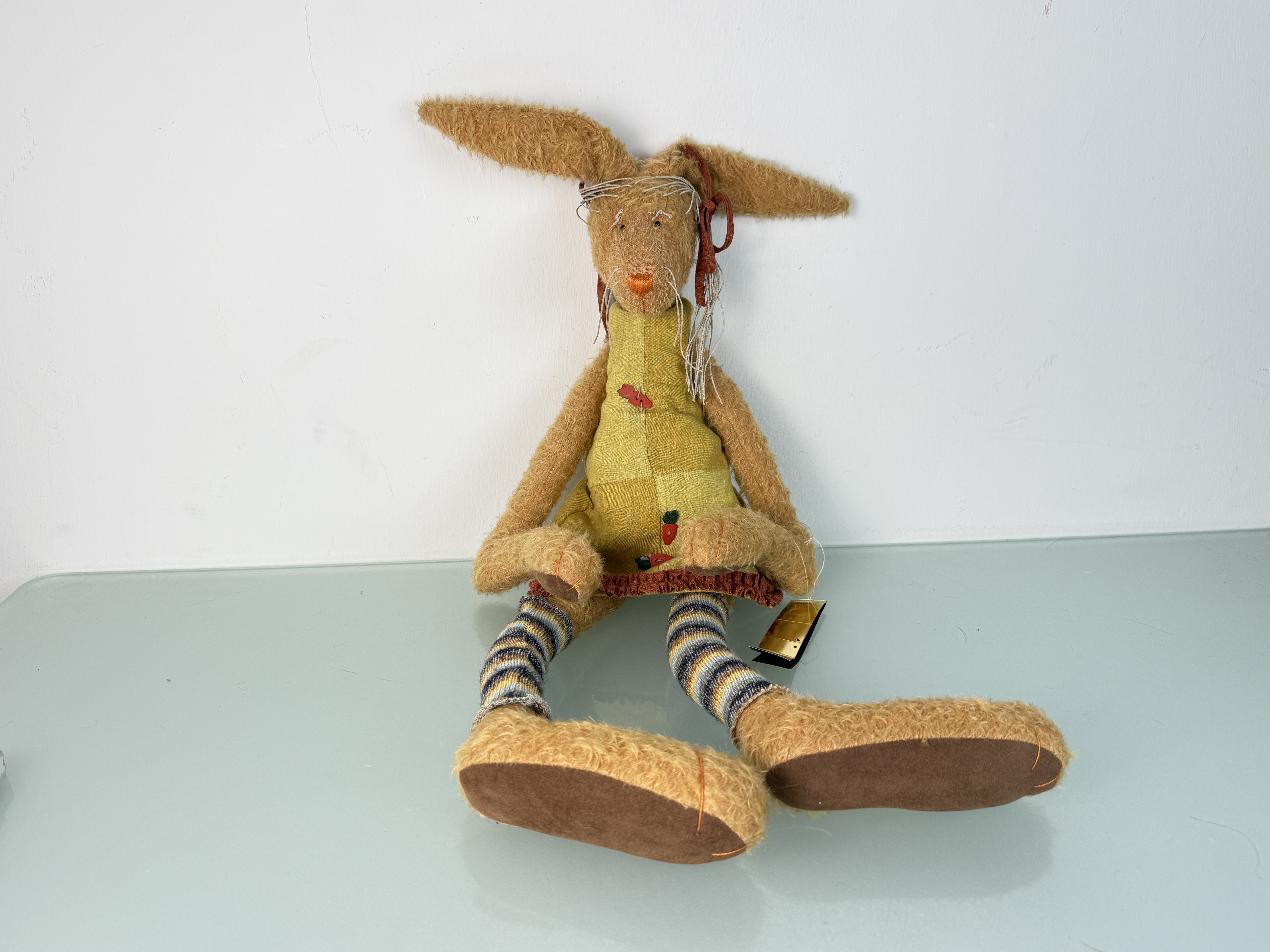 Zwergnase - Nicole Marschollek-Menzner Künstlerbär Hase 75 cm Top Zustand 