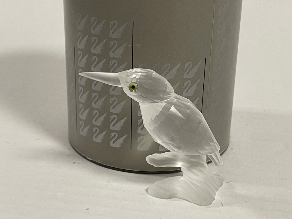 Swarovski Figur 114933 Eisvogel 6 cm. Ovp + Zertifikat  Top Zustand 