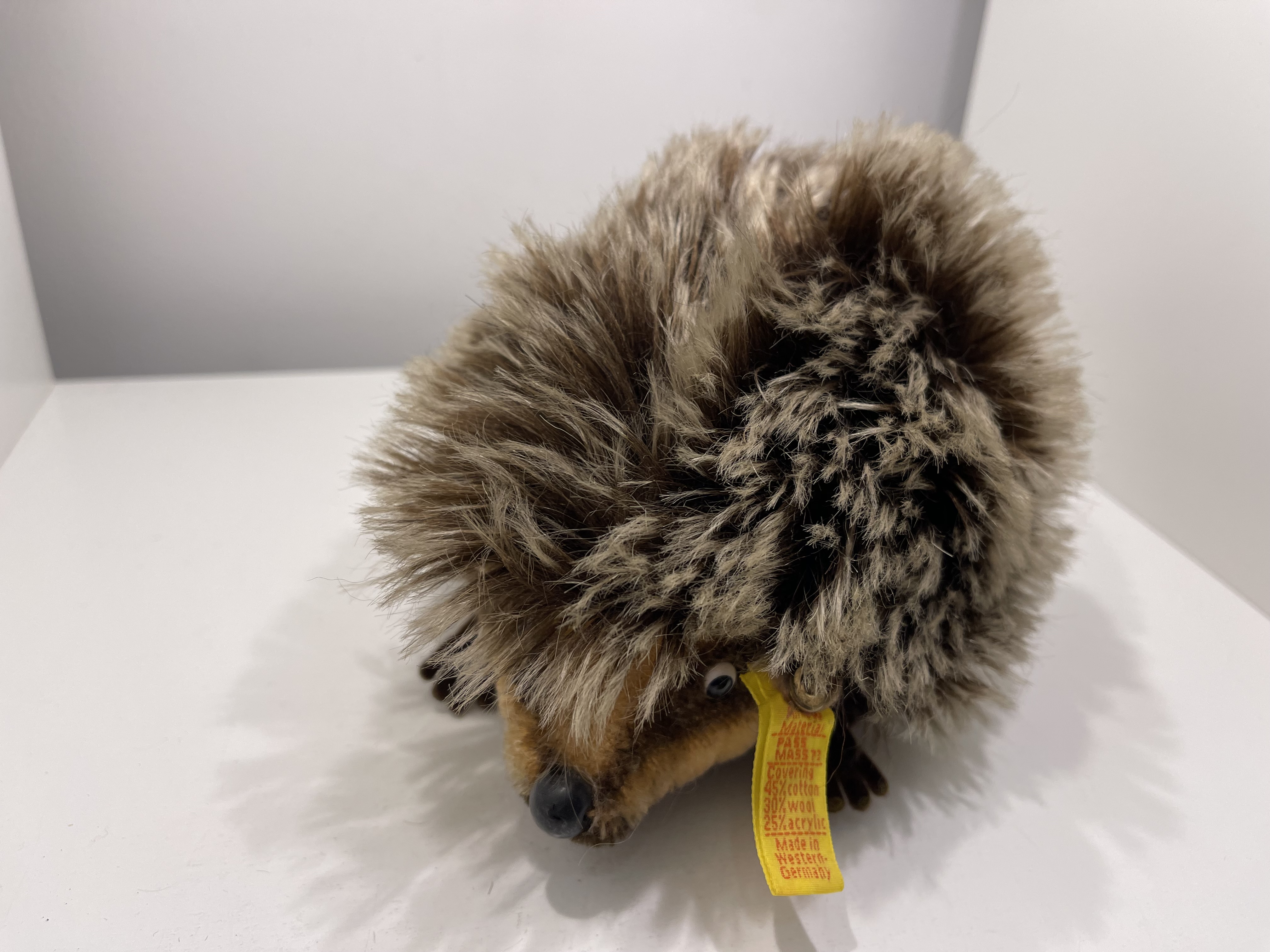 Steiff Tier 1670/17  Igel Joggi - 17 cm. Top Zustand   