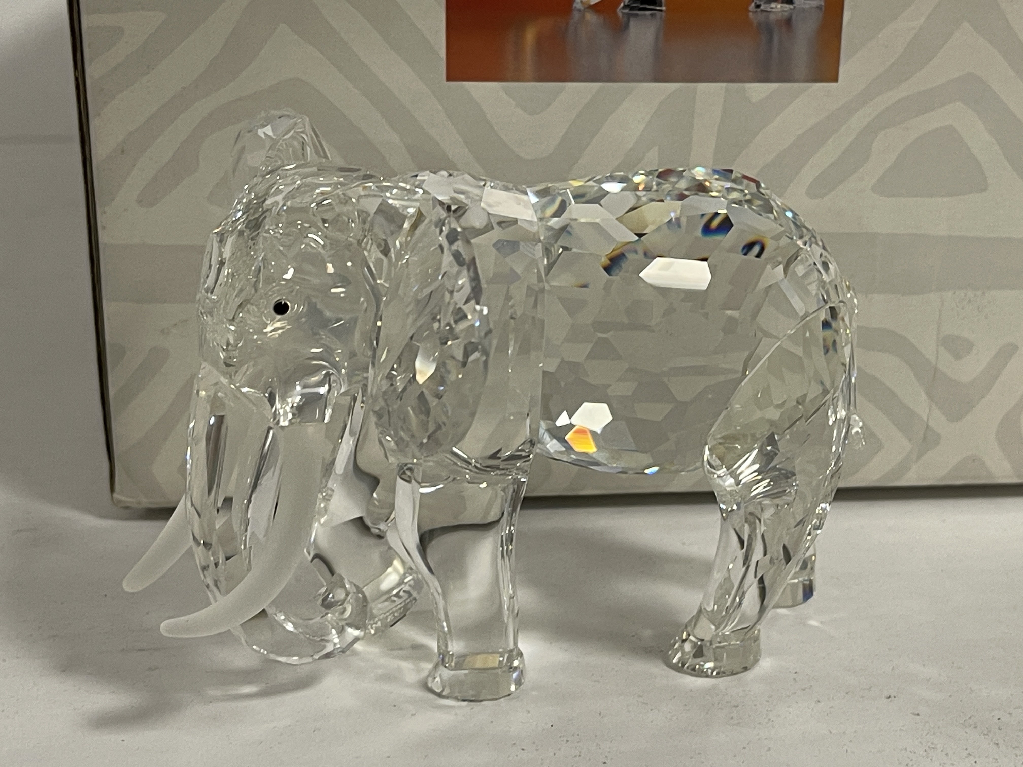 Swarovski Figur 169970 Jahresfigur 1993. Der Elefant 11 cm. - Ovp + Zertifikat. 