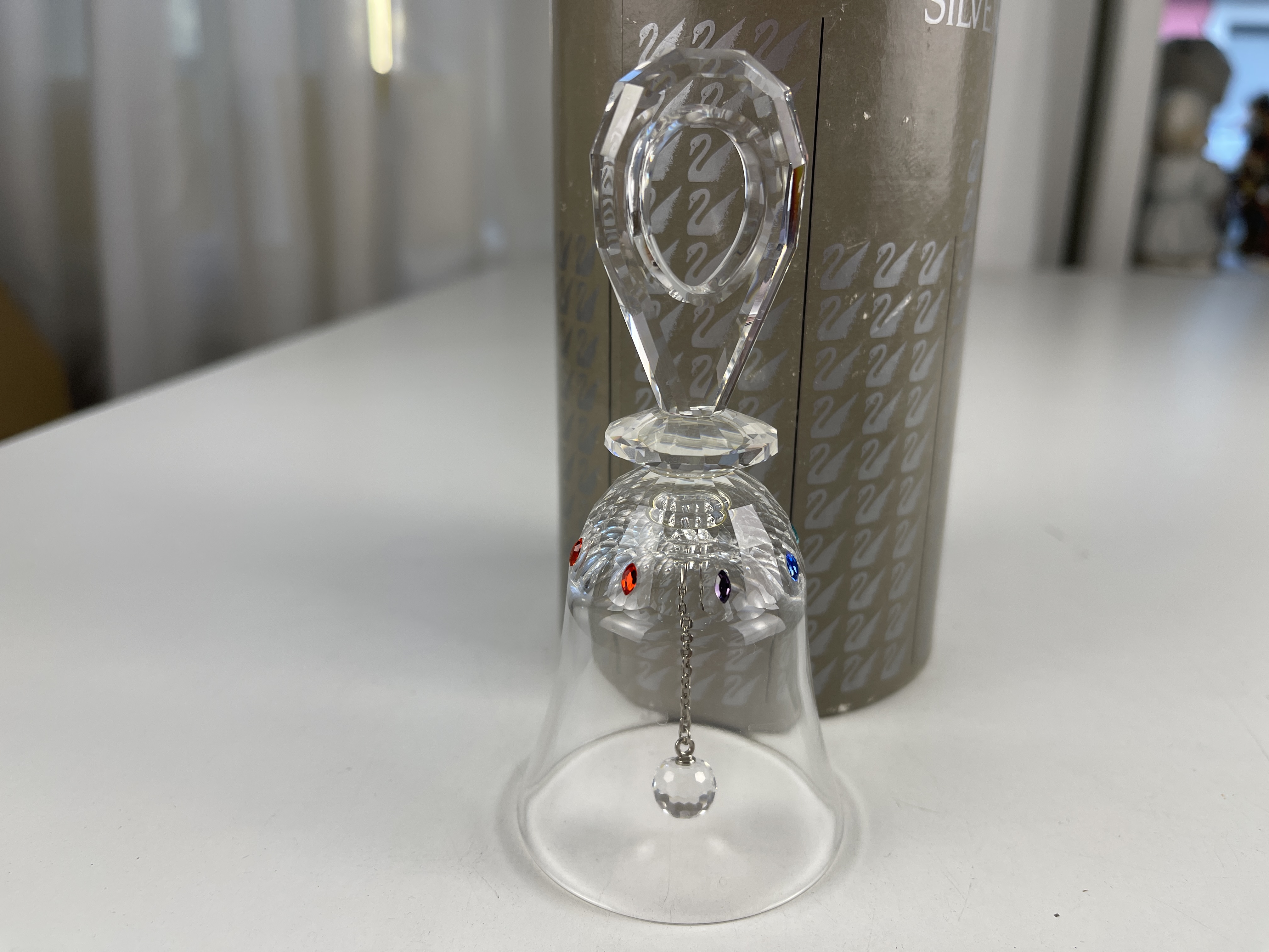  Swarovski Figur 235526 Tischglocke 11,5 cm. Ovp + Zertifikat + Top Zustand. 