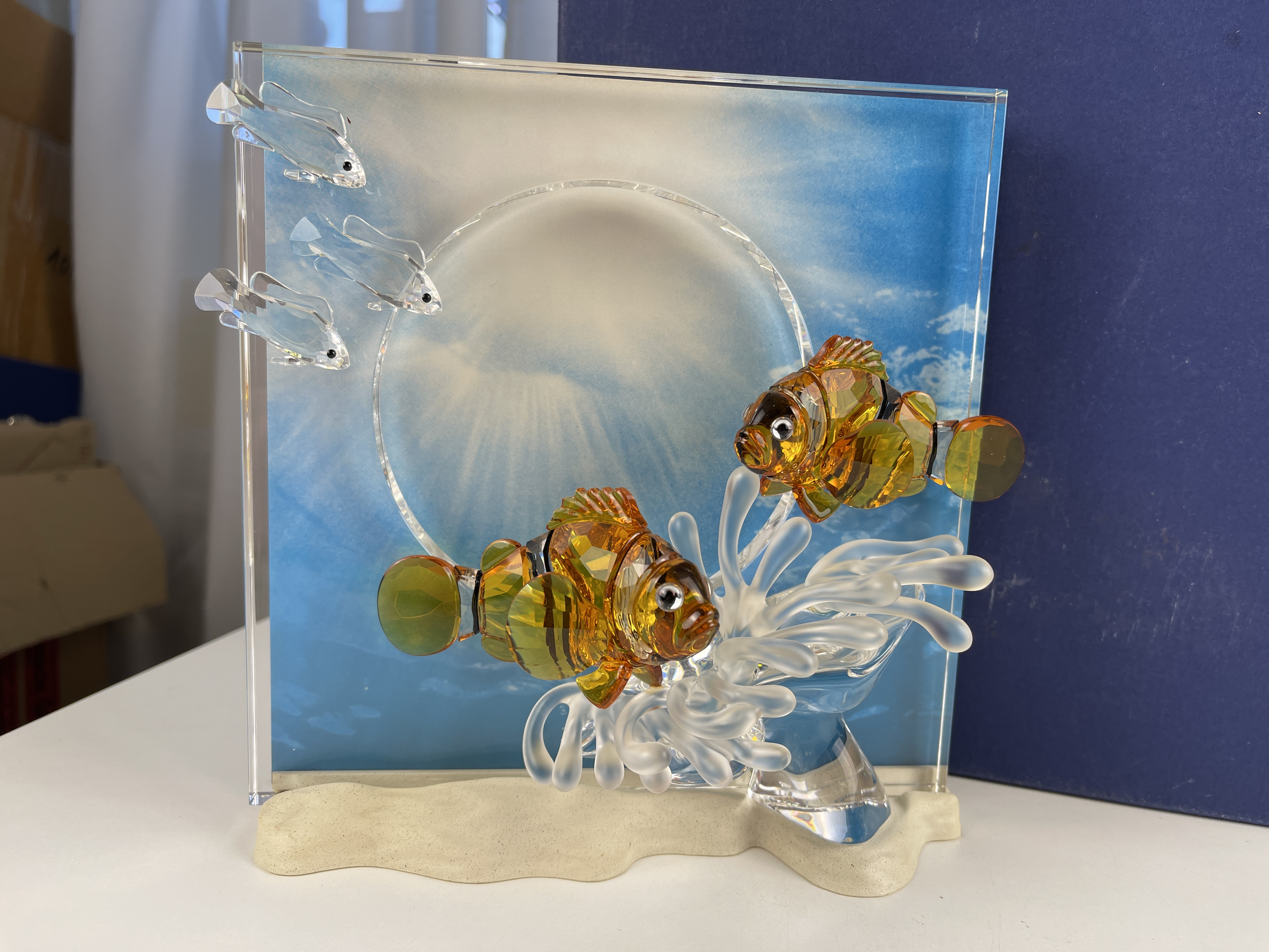  Swarovski Figur 657120 Wonders of the Sea Harmony 20 cm. Ovp + Zertifikat - Top Zustand 