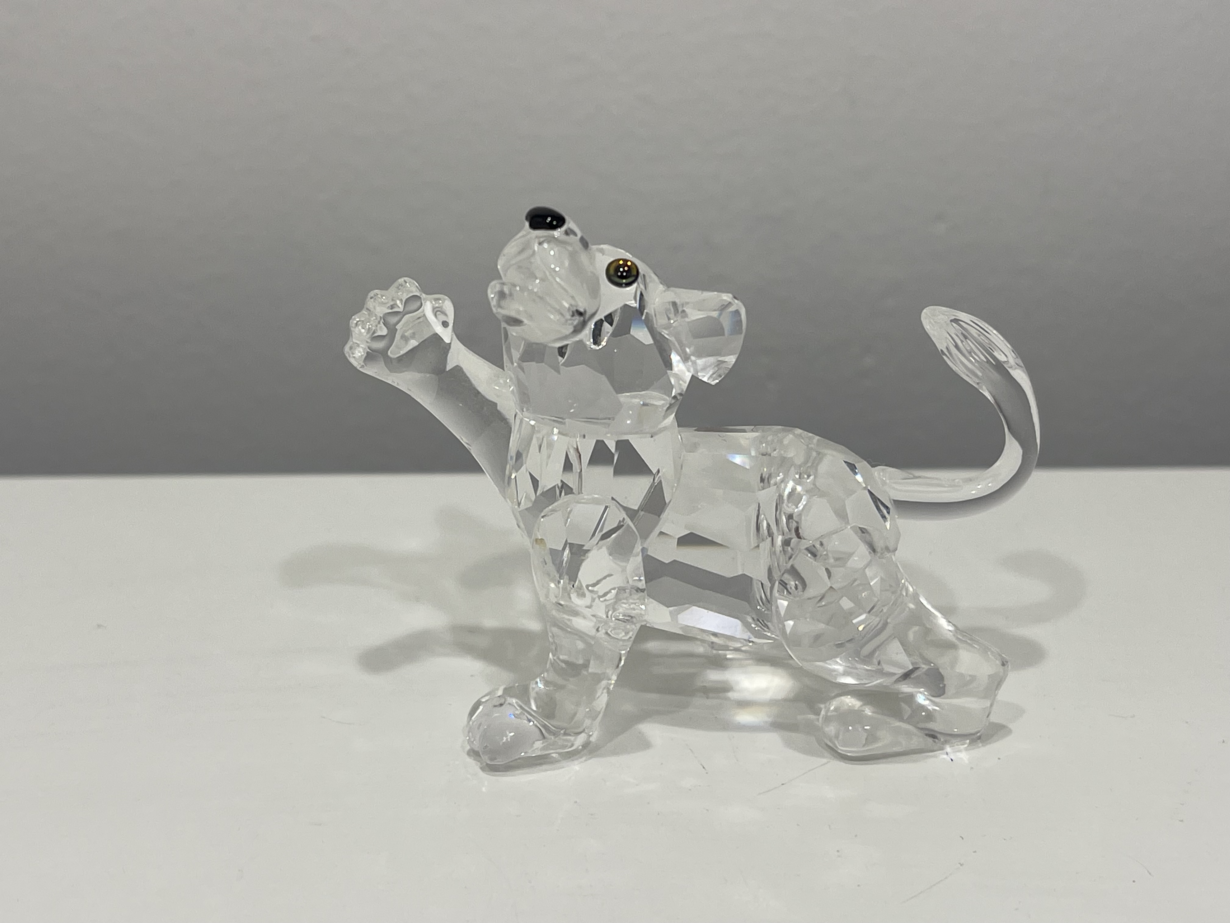 Swarovski Figur 210460 Baby Löwe, Jungtier 6,5 cm. Top Zustand  