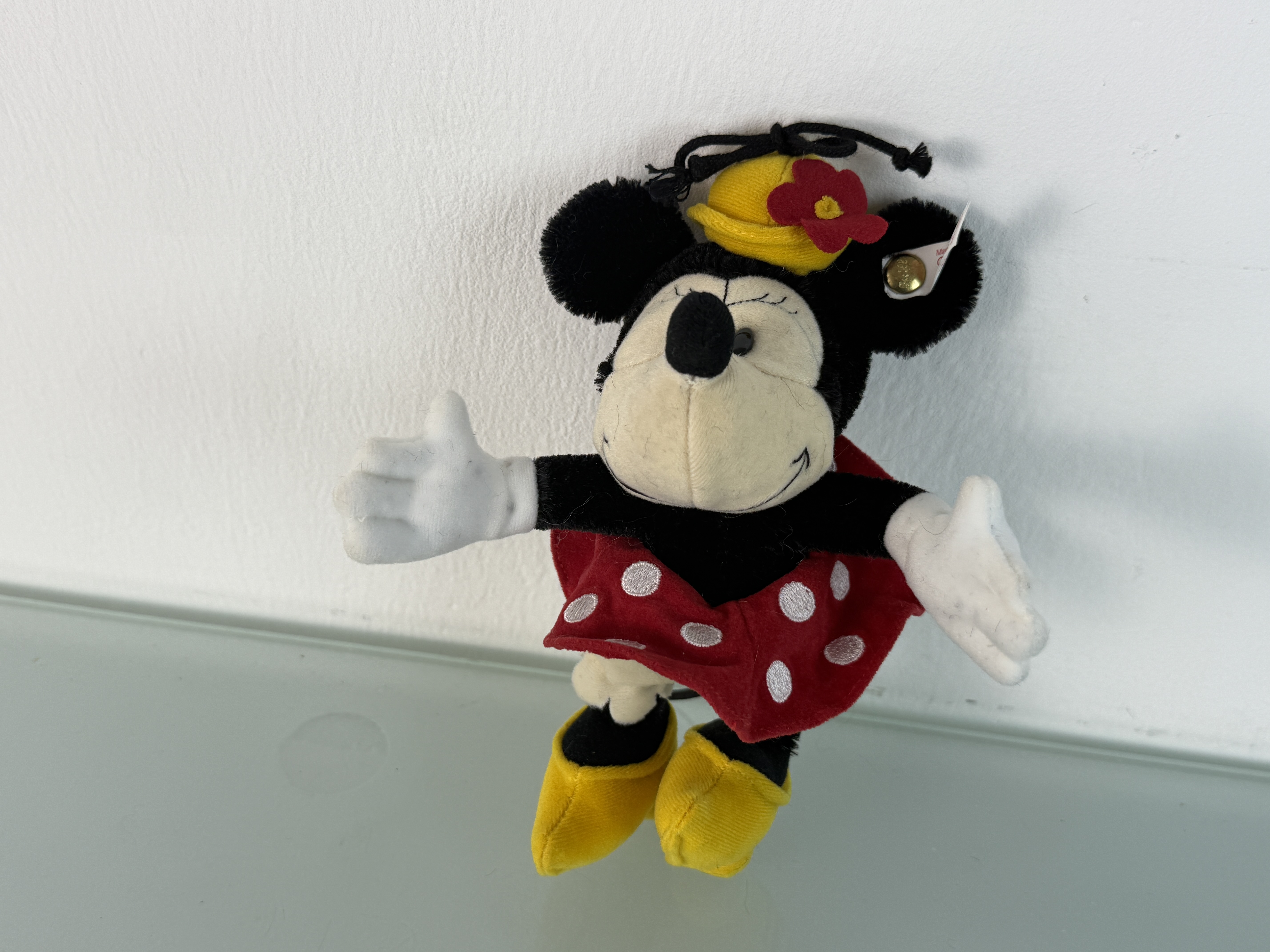 Steiff Tier 651649 Disney Minnie Maus Ornament 18 cm. Top Zustand  