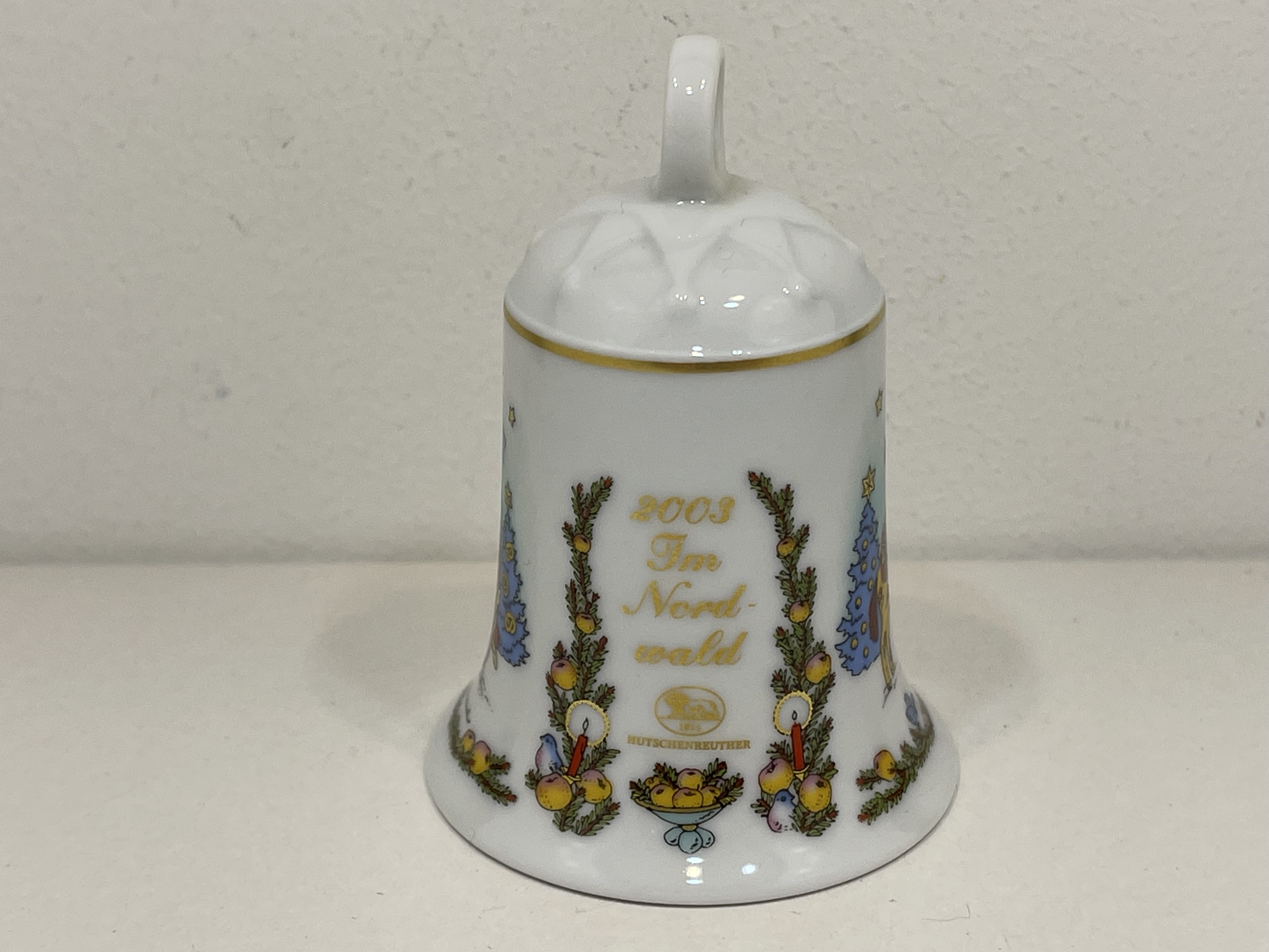  Hutschenreuther 2003. Weihnachtsglocke 7 cm. Top Zustand.