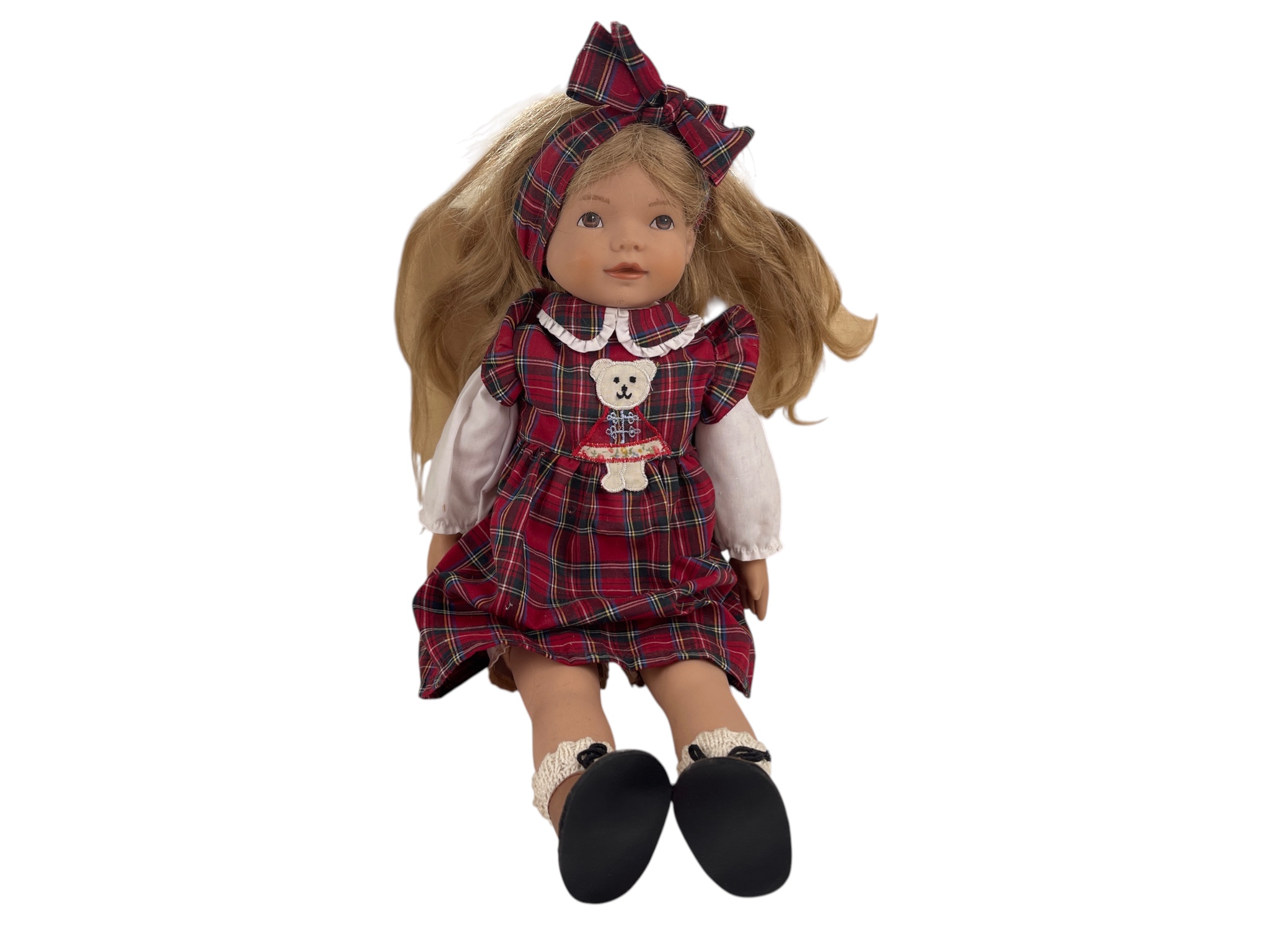 Künstlerpuppe Heidi Ott Vinyl Puppe 44 cm. Top Zustand