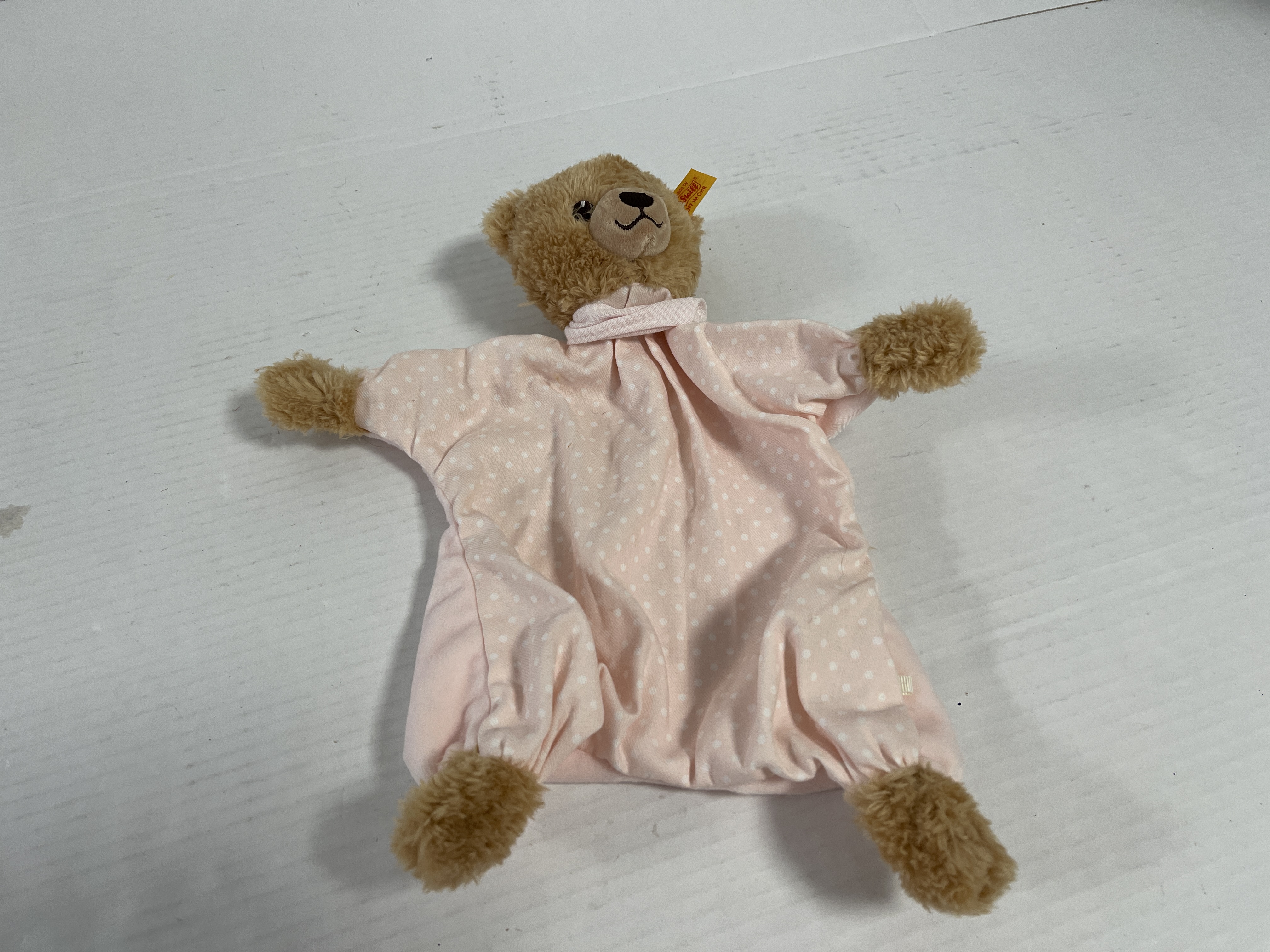 Steiff Tier Schmusetuch Teddybär 239533 Stofftier - 28 cm. Guter Zustand   
