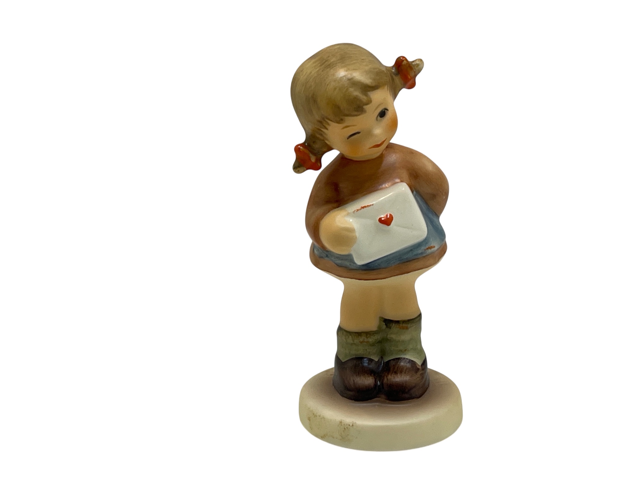 Hummel Figur 2050/A Hab dir geschrieben 9 cm. 1 Wahl - Top Zustand 