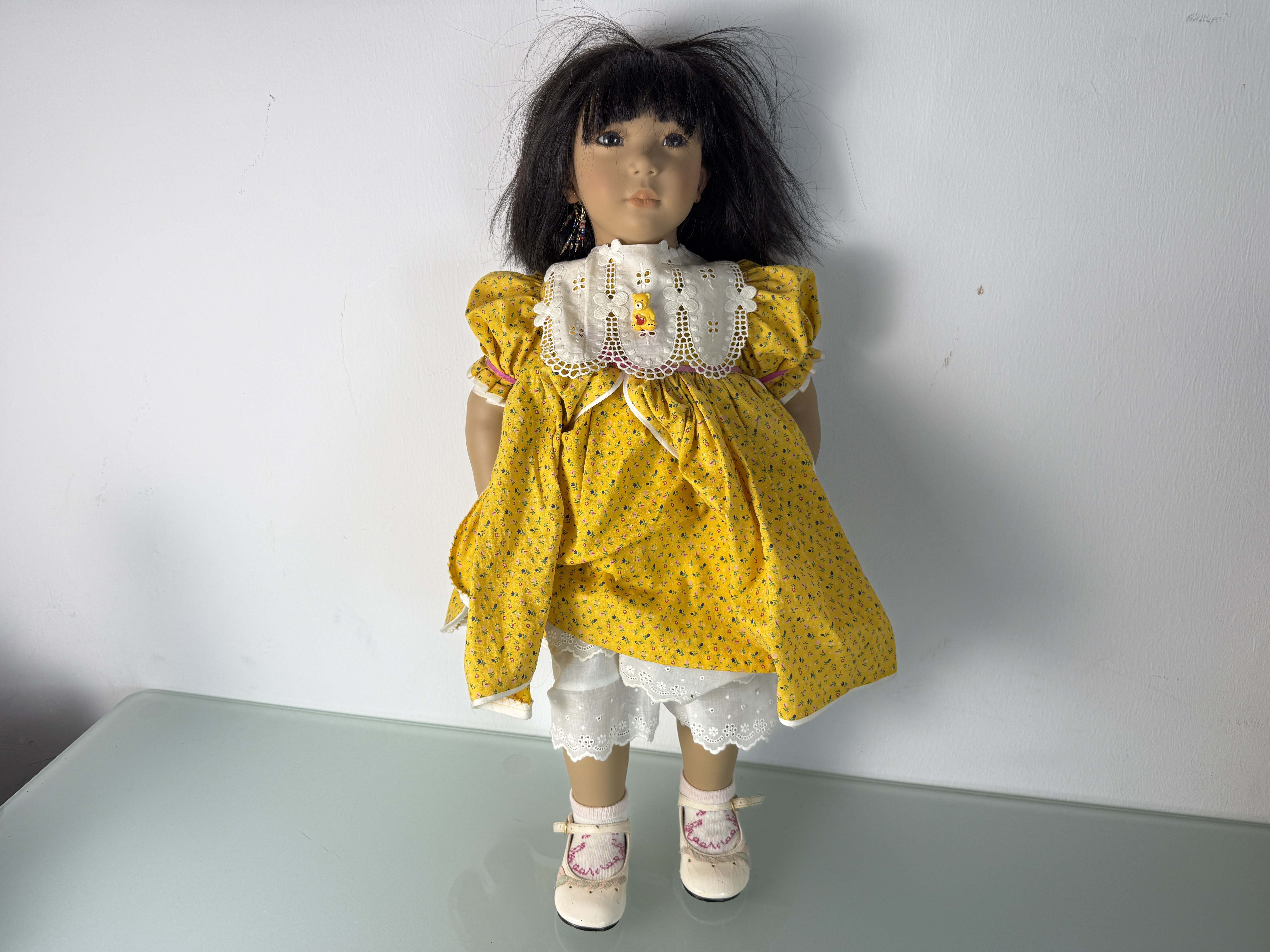 Annette Himstedt Künstlerpuppe Puppe Shireem 65 cm. Top Zustand.  