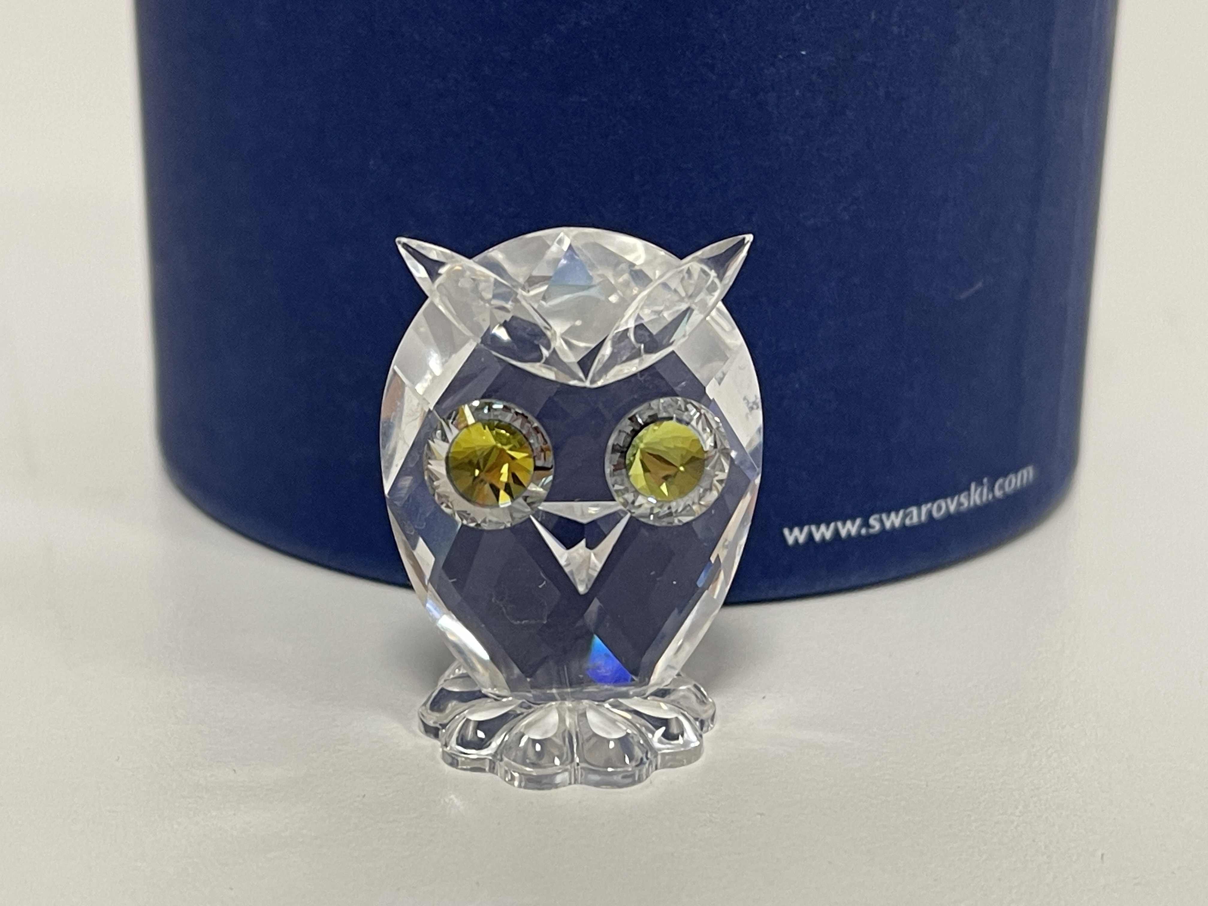  Swarovski Figur 010014 Eule 3,5 cm. Mit Ovp & Zertifikat. Top Zustand  