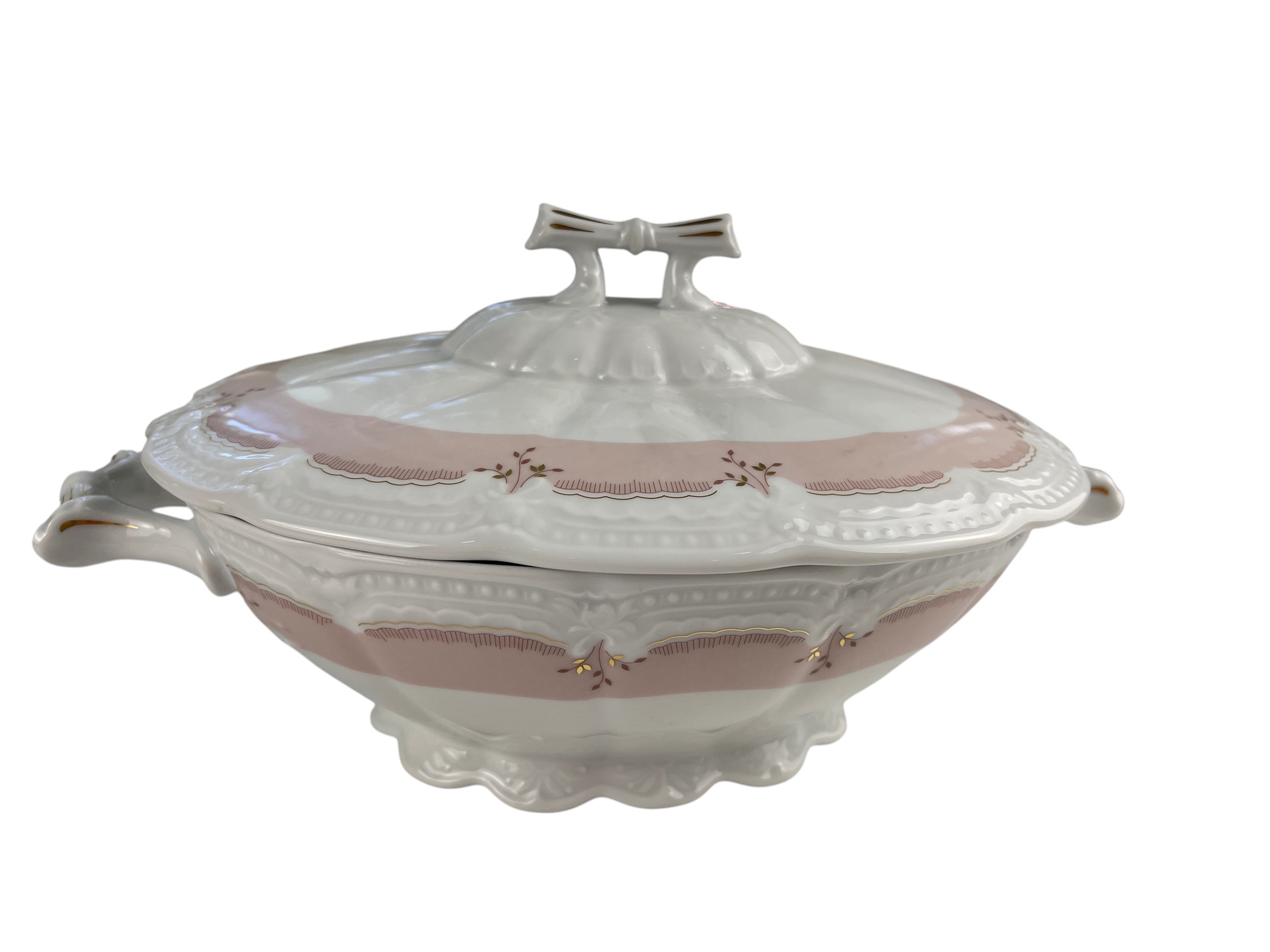  Hutschenreuther Porzellan Suppen Terrine 17 x 22 x 30 cm. Top Zustand.   