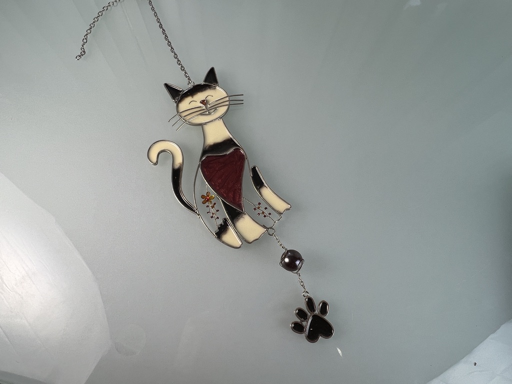 Ornament Katze 35 cm 1 Wahl. Top Zustand      