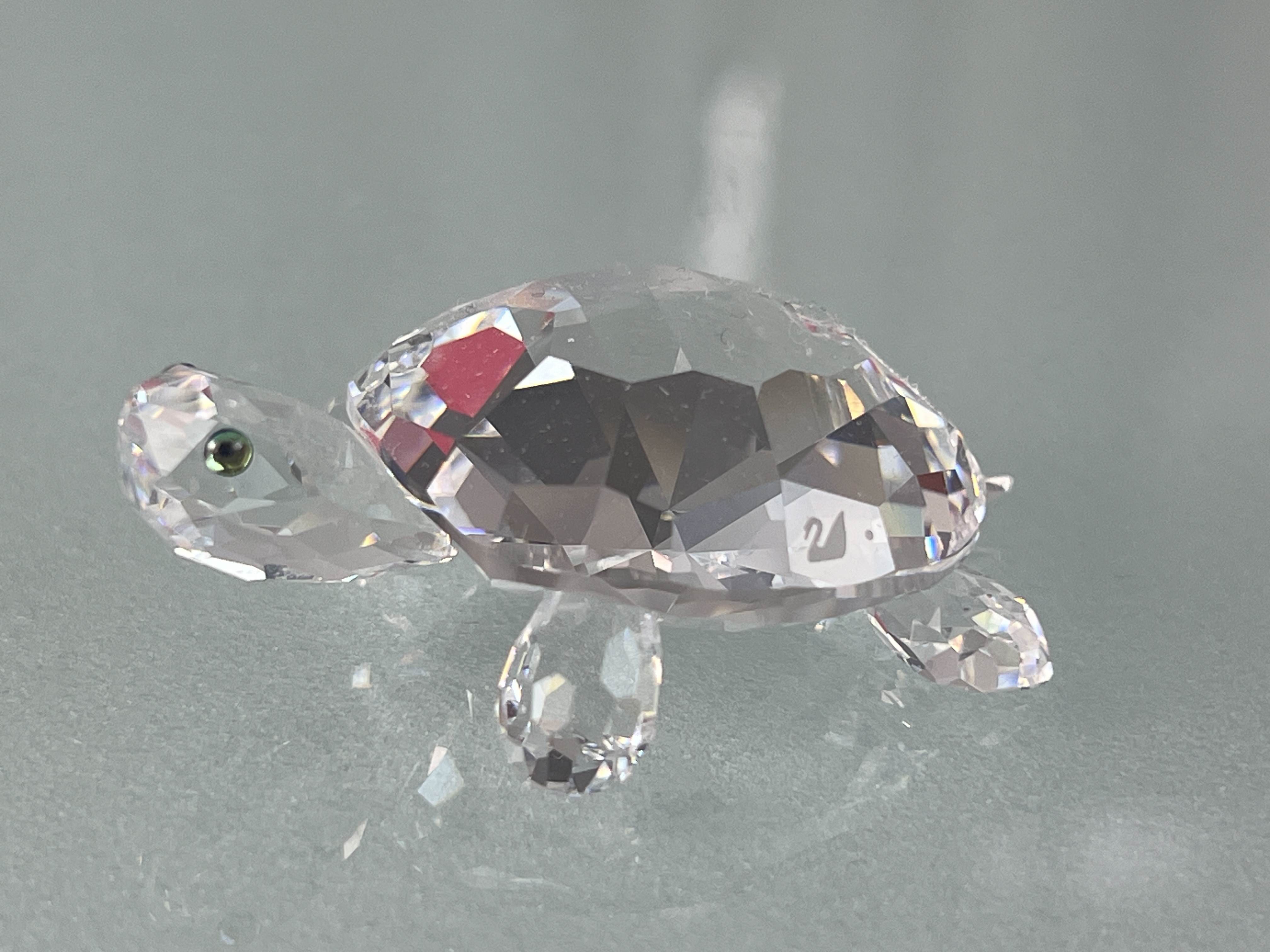 Swarovski Figur 210085 Schildkröte 5 cm. Top Zustand 