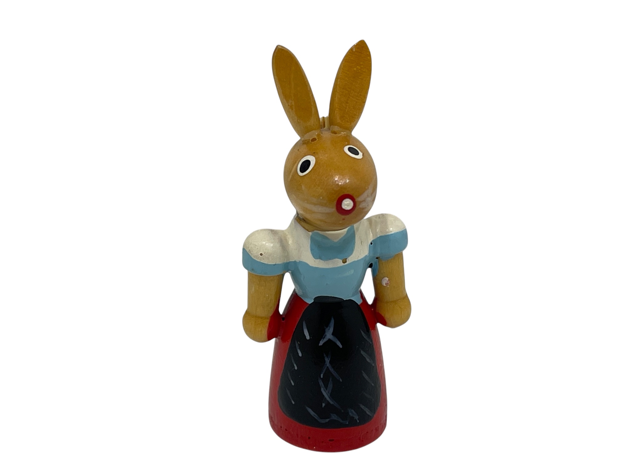 Erzgebirge Figur Hase 5,5 cm. Top Zustand