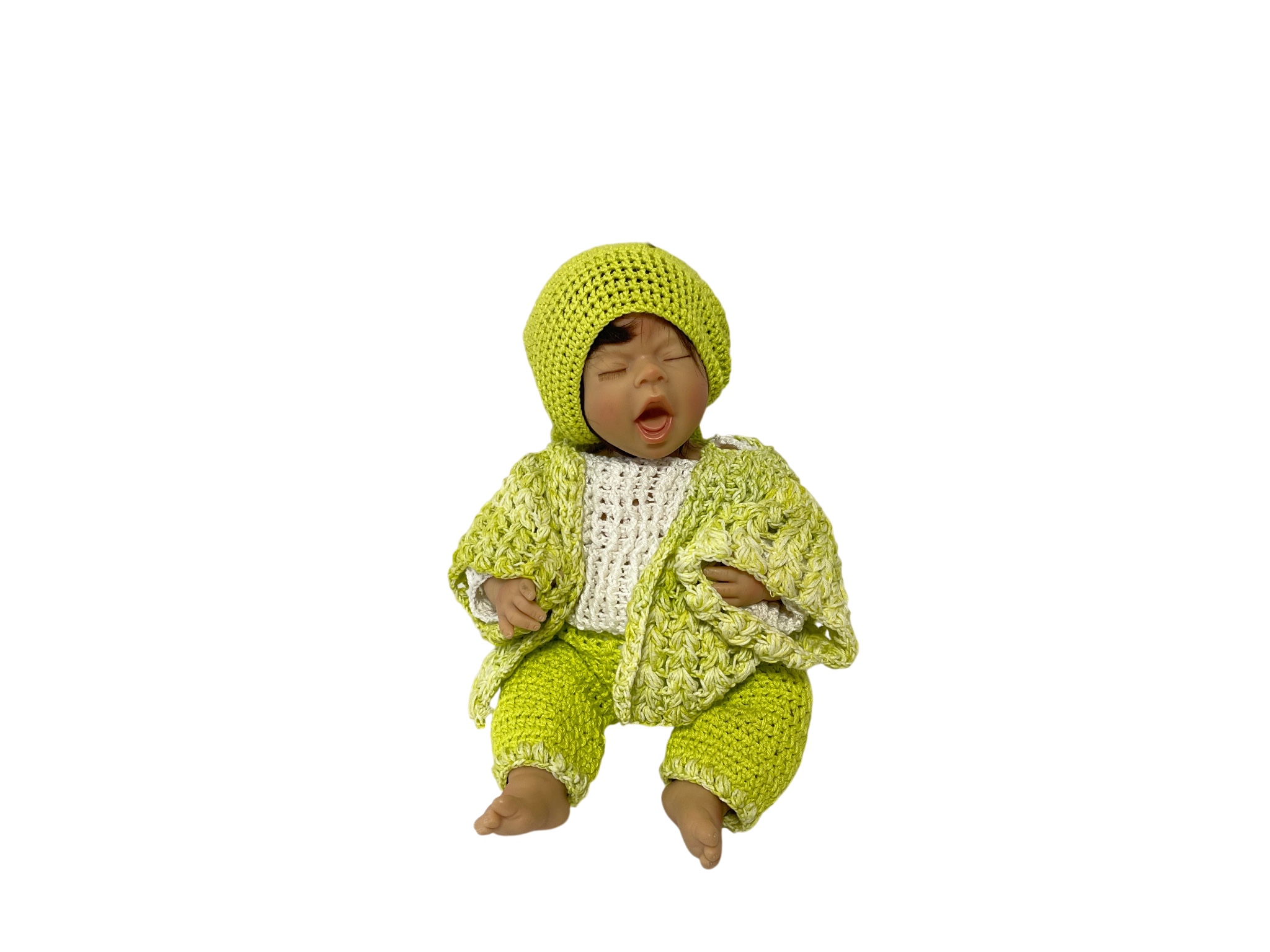 Künstlerpuppe Monika Levenig Porzellan Puppe 40 cm. Top Zustand  