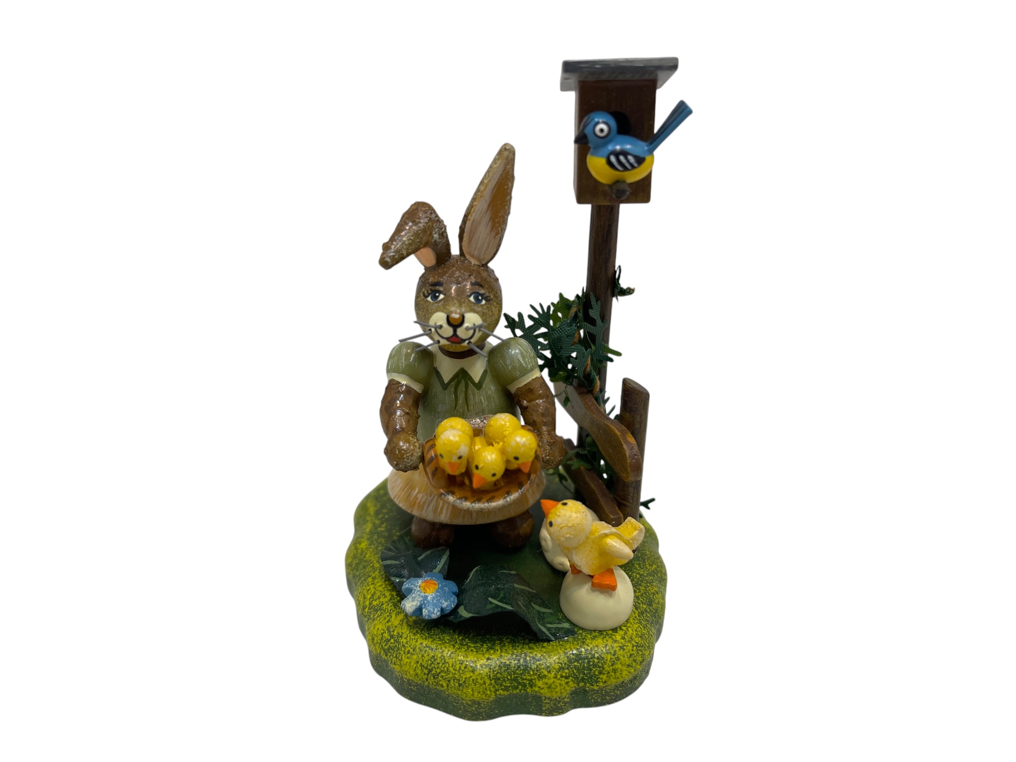 Erzgebirge Sammler Figur Hubrig Hase 8 cm. Top Zustand