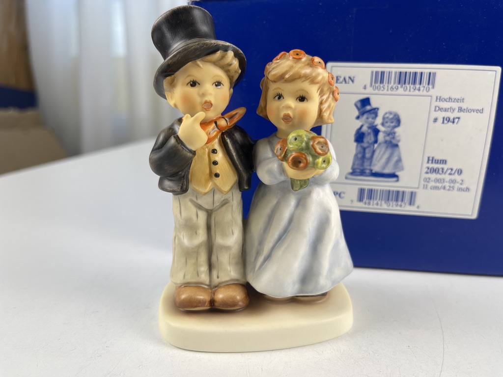 Hummel Figur 2003 2/0 Hochzeit 11 cm. 1 Wahl - Top Zustand OVP