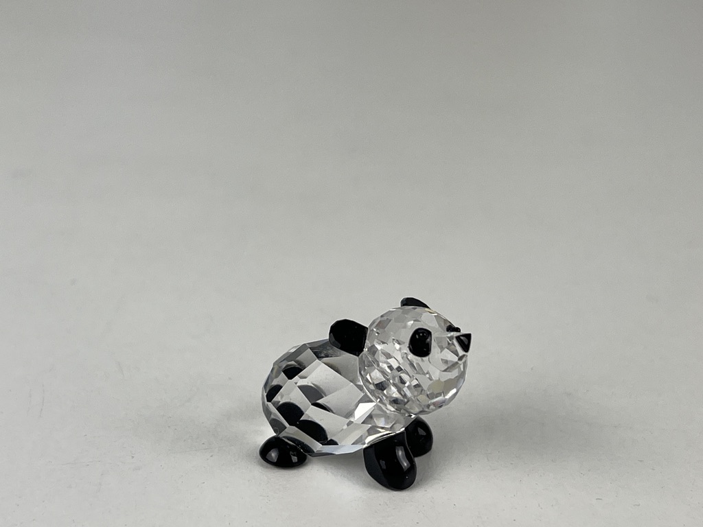 Swarovski Figur 181081 Panda Bär Baby 3 cm Top Zustand  
