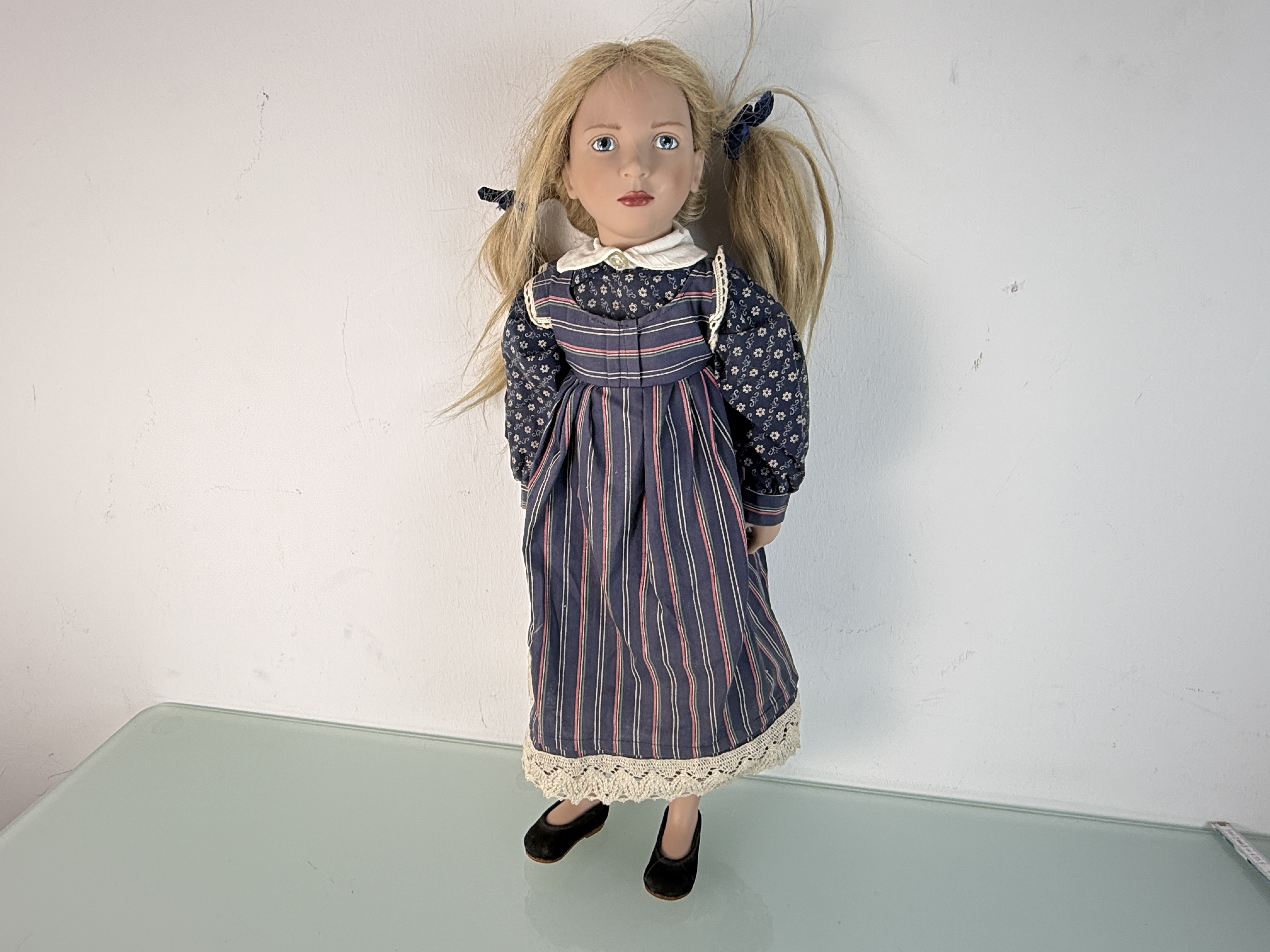 Zwergnase Künstlerpuppe Nicole Marschollek Puppe 64 cm. Top Zustand   