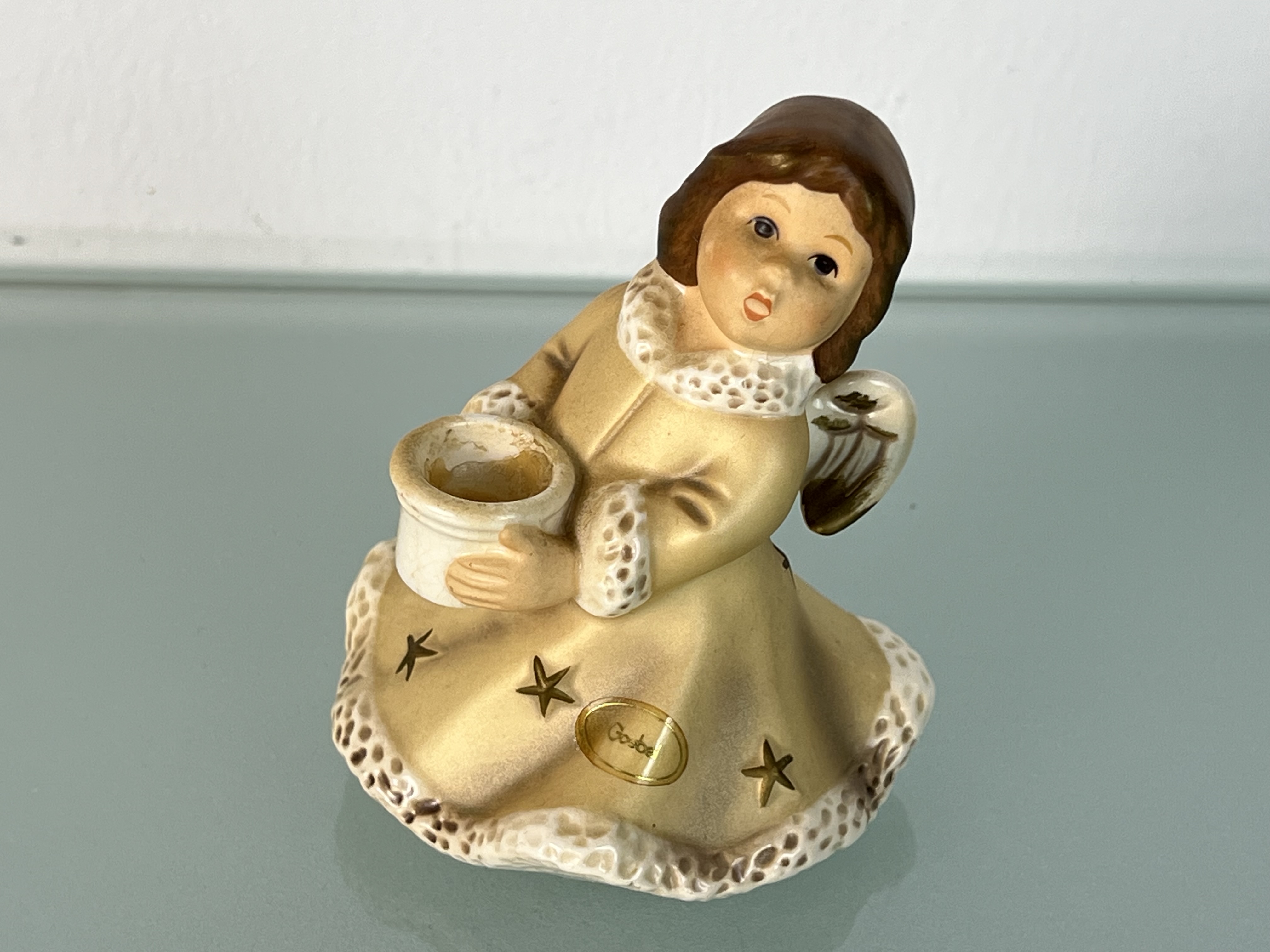 Goebel Figuren 42 528 Engel Kerzenständer. 11 cm. 1 Wahl. Top Zustand