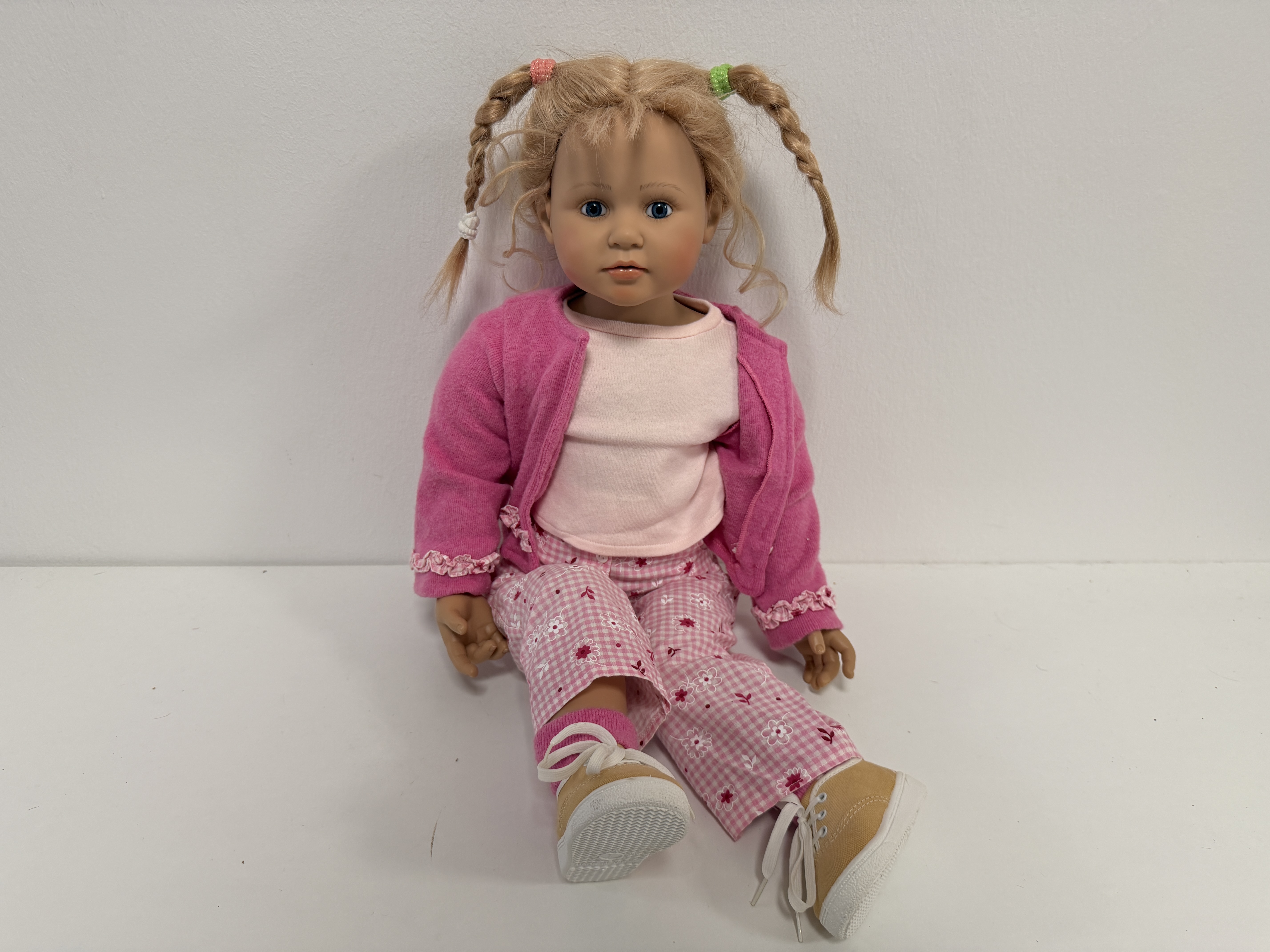 Brigitte Paetsch Künstlerpuppe Vinyl Puppe 66 cm. Top Zustand 