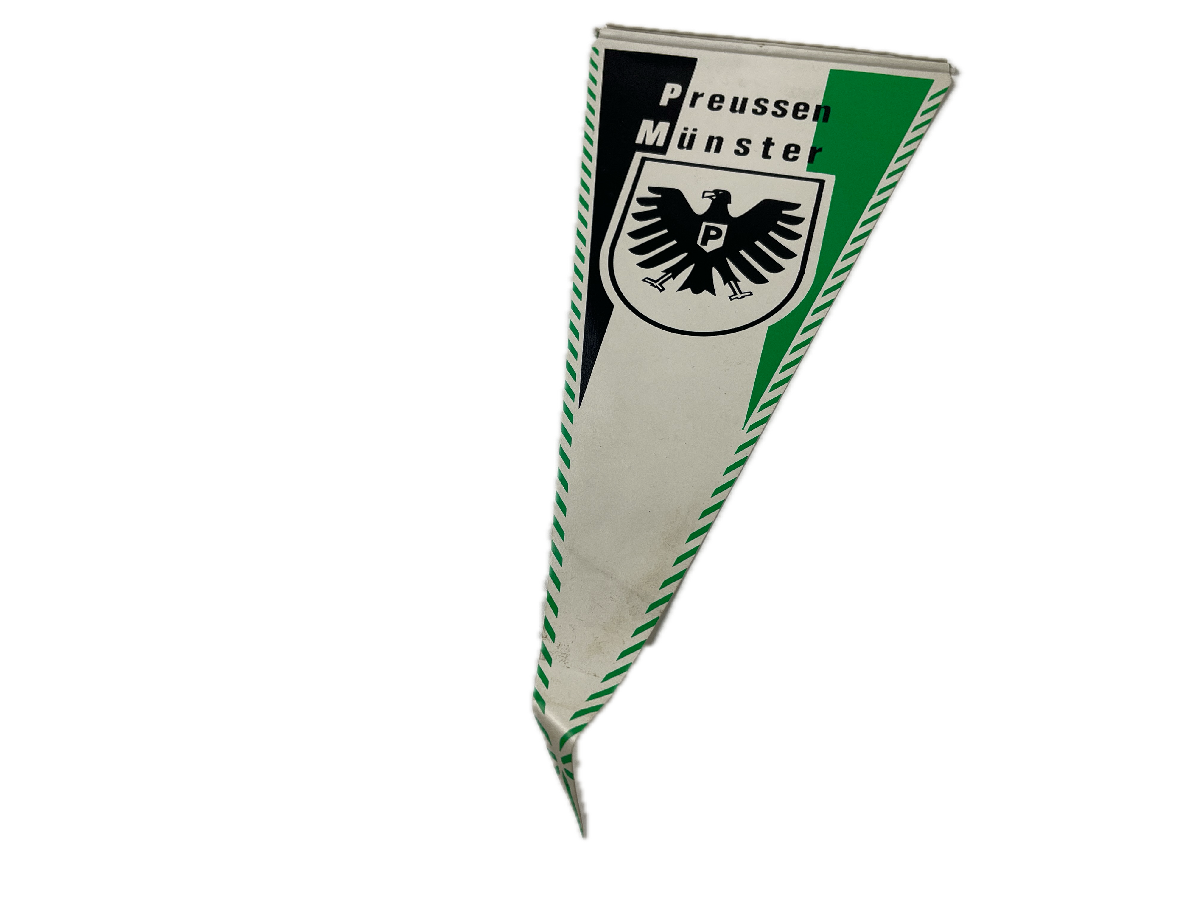 Sammler Wimpel Preussen Münster 32 cm -  leicht schmutzig