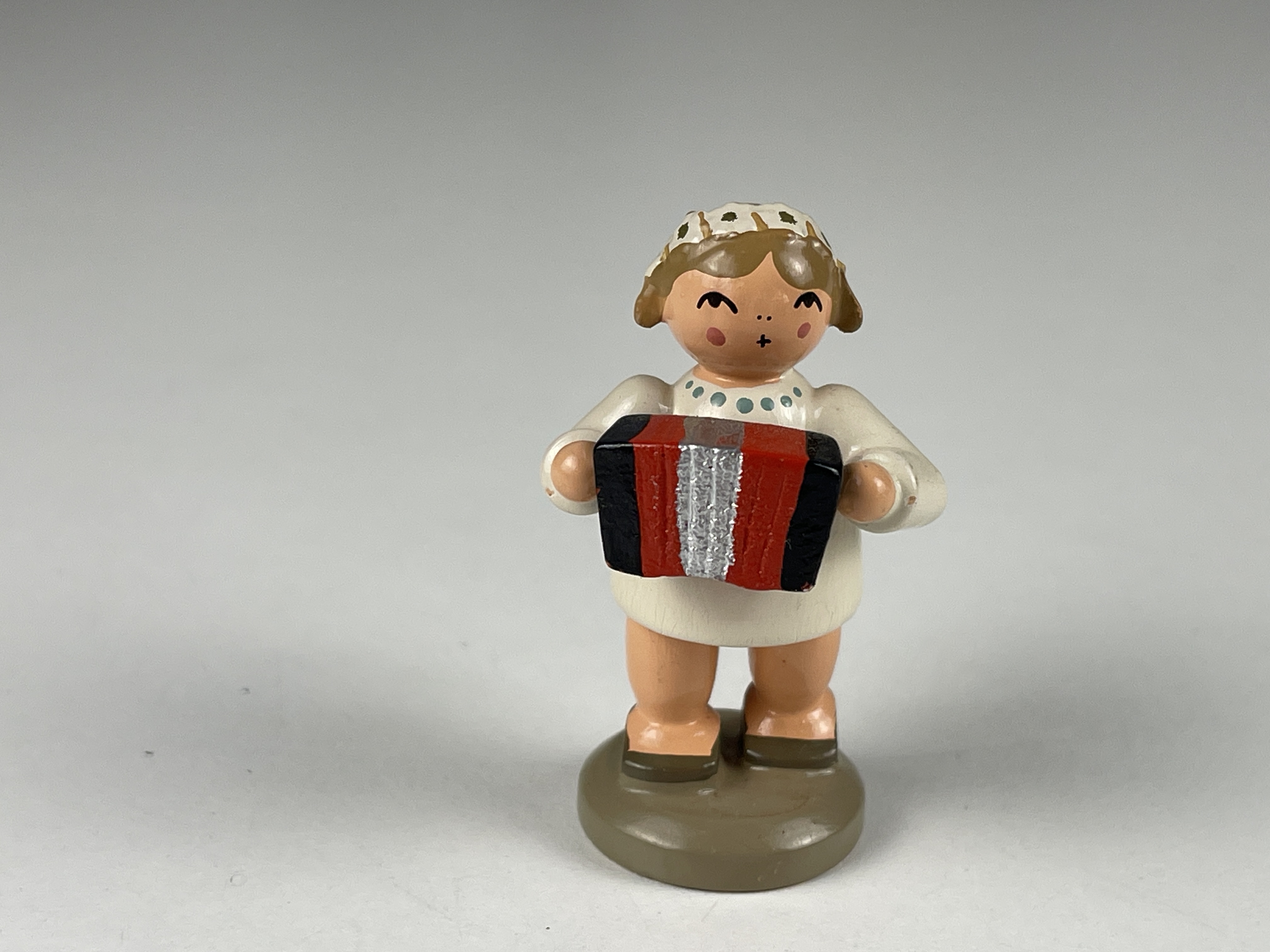 Erzgebirge Figur Engel 5 cm. Zustand siehe Fotos 