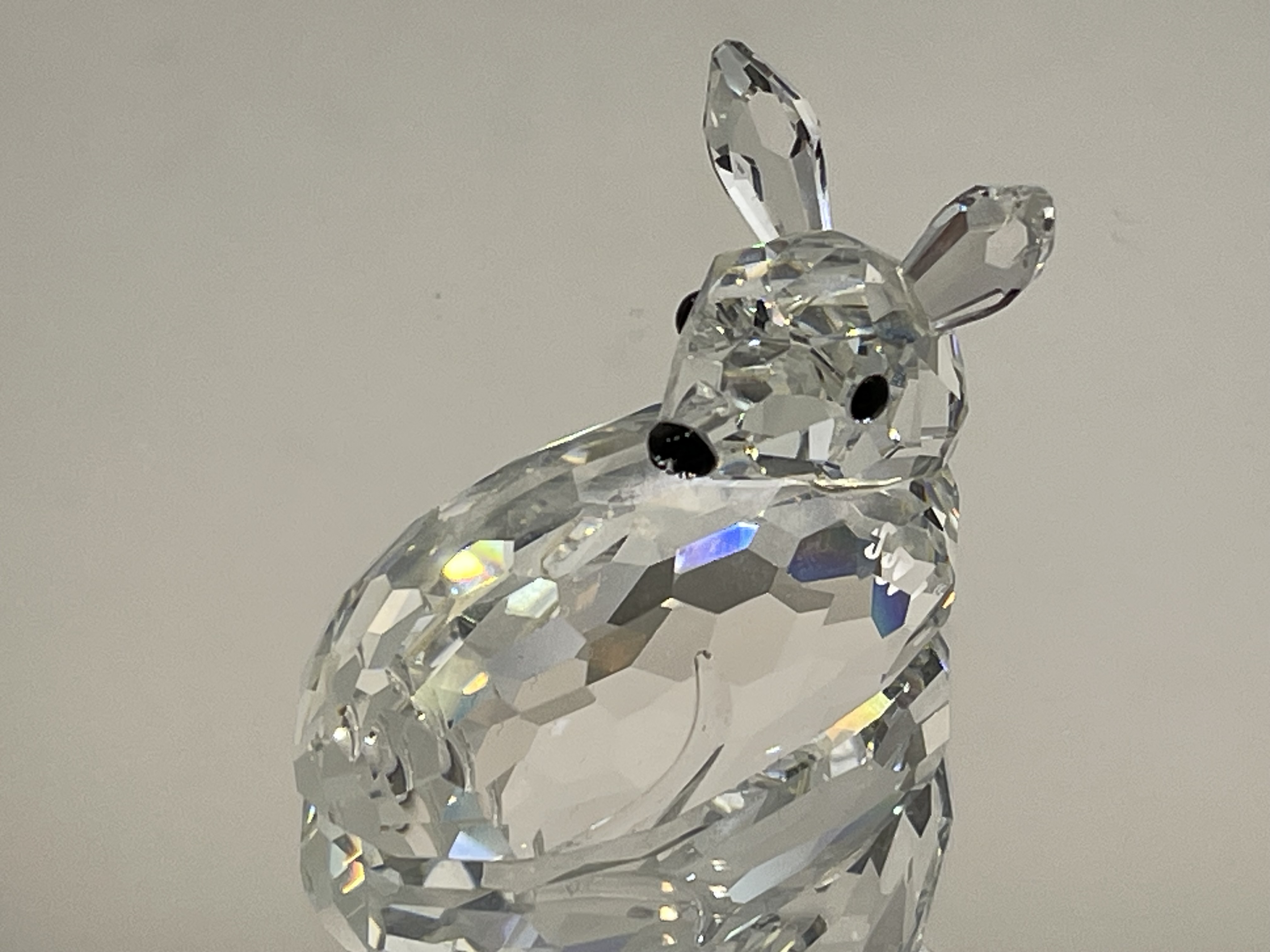 Swarovski Figur Kristall 183271 Rehkitz liegend 4 cm Top Zustand