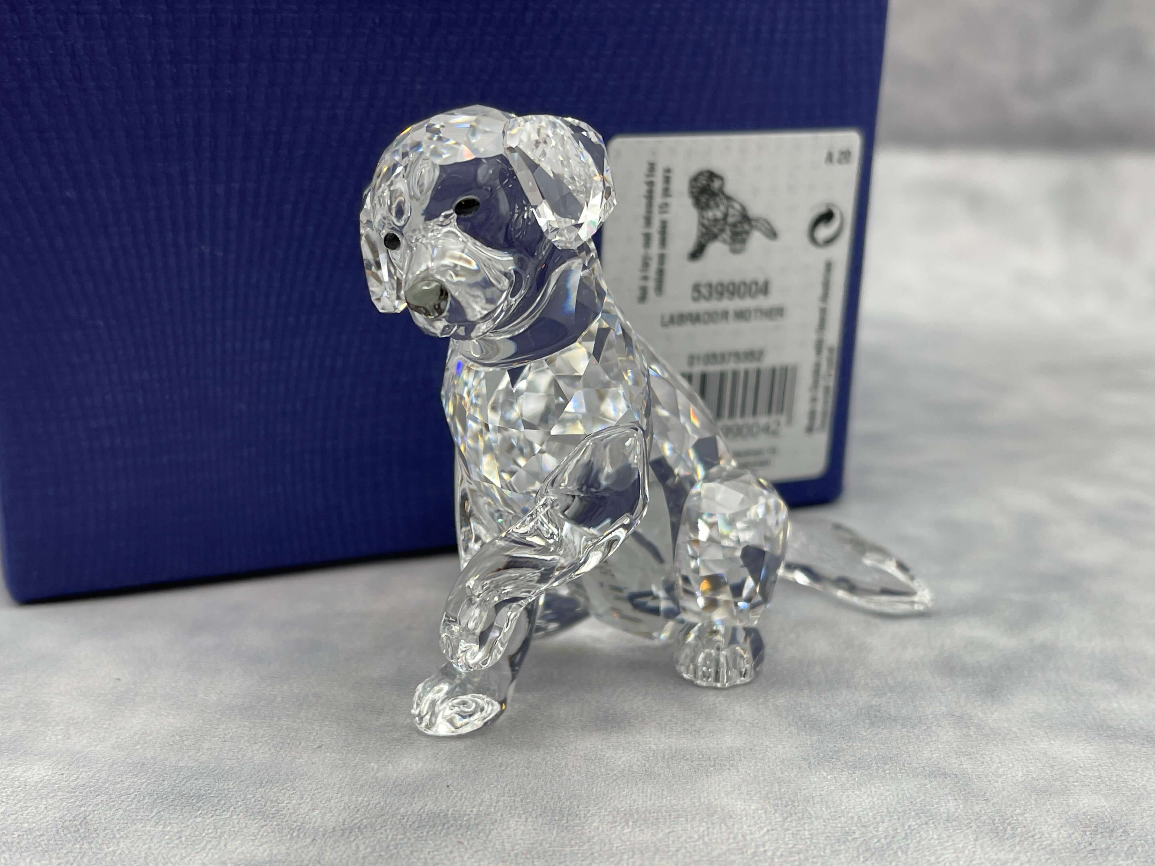 Swarovski Figur 5399004 Hund Labrador Mutter 6,5 cm.  Top Zustand 