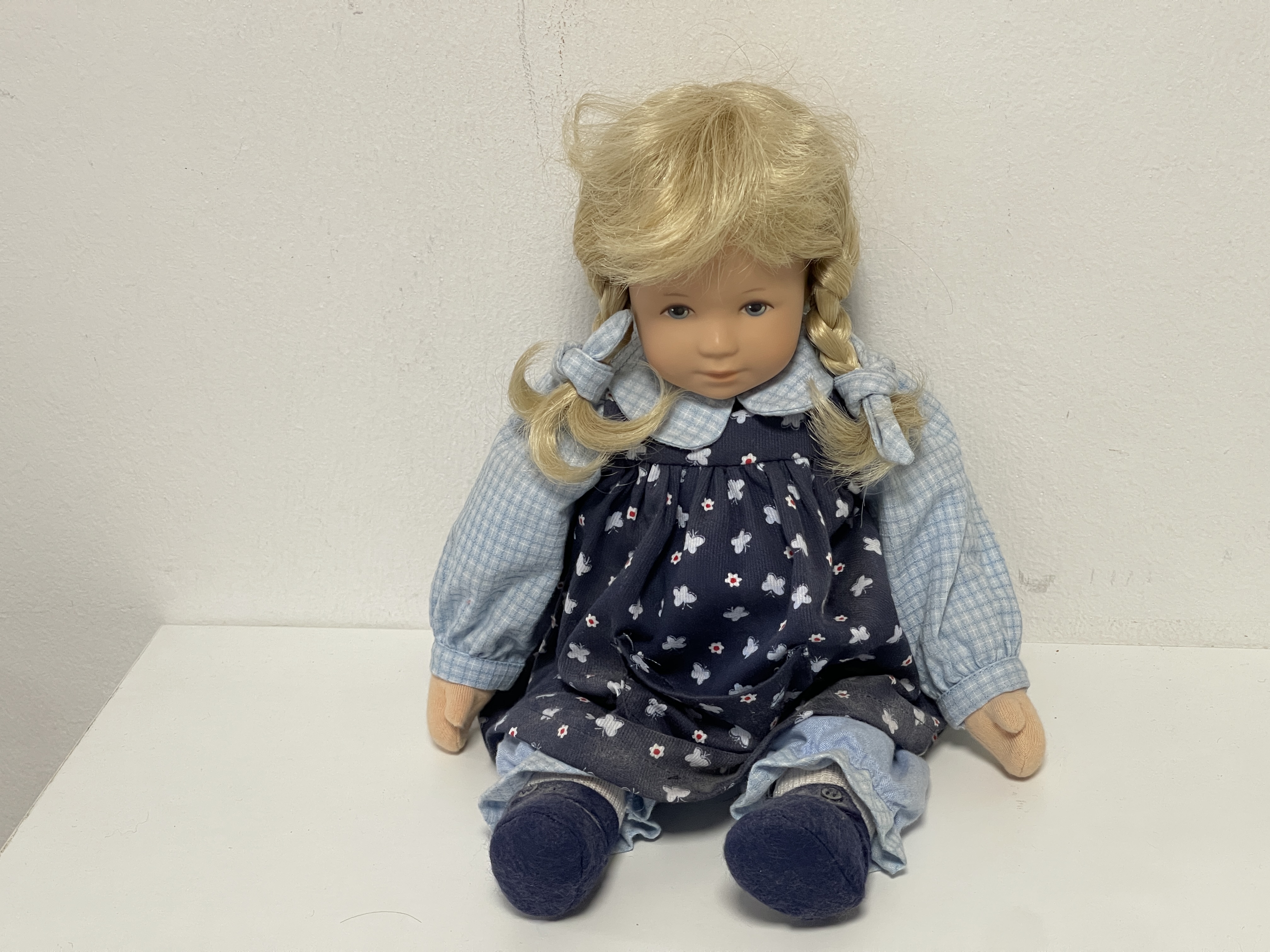 Käthe Kruse Puppe Glückskind 35 cm. - Top Zustand  
