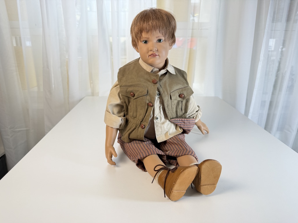 Sigikid Ilse Wippler Vinyl Künstlerpuppe Puppe 63 cm. Top Zustand   