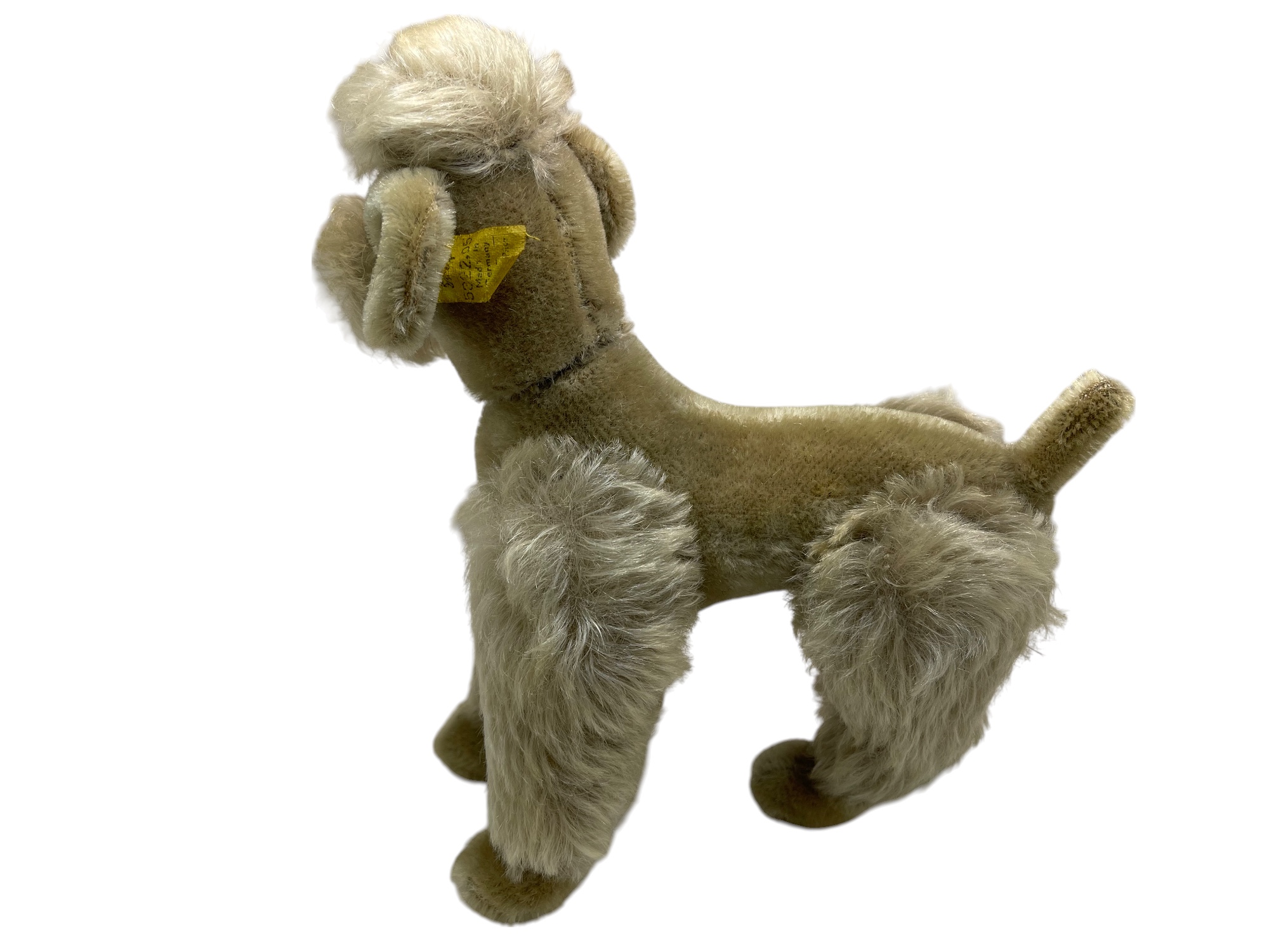 Steiff Tier 5322.05 Hund Pudel 22 cm. Top Zustand        