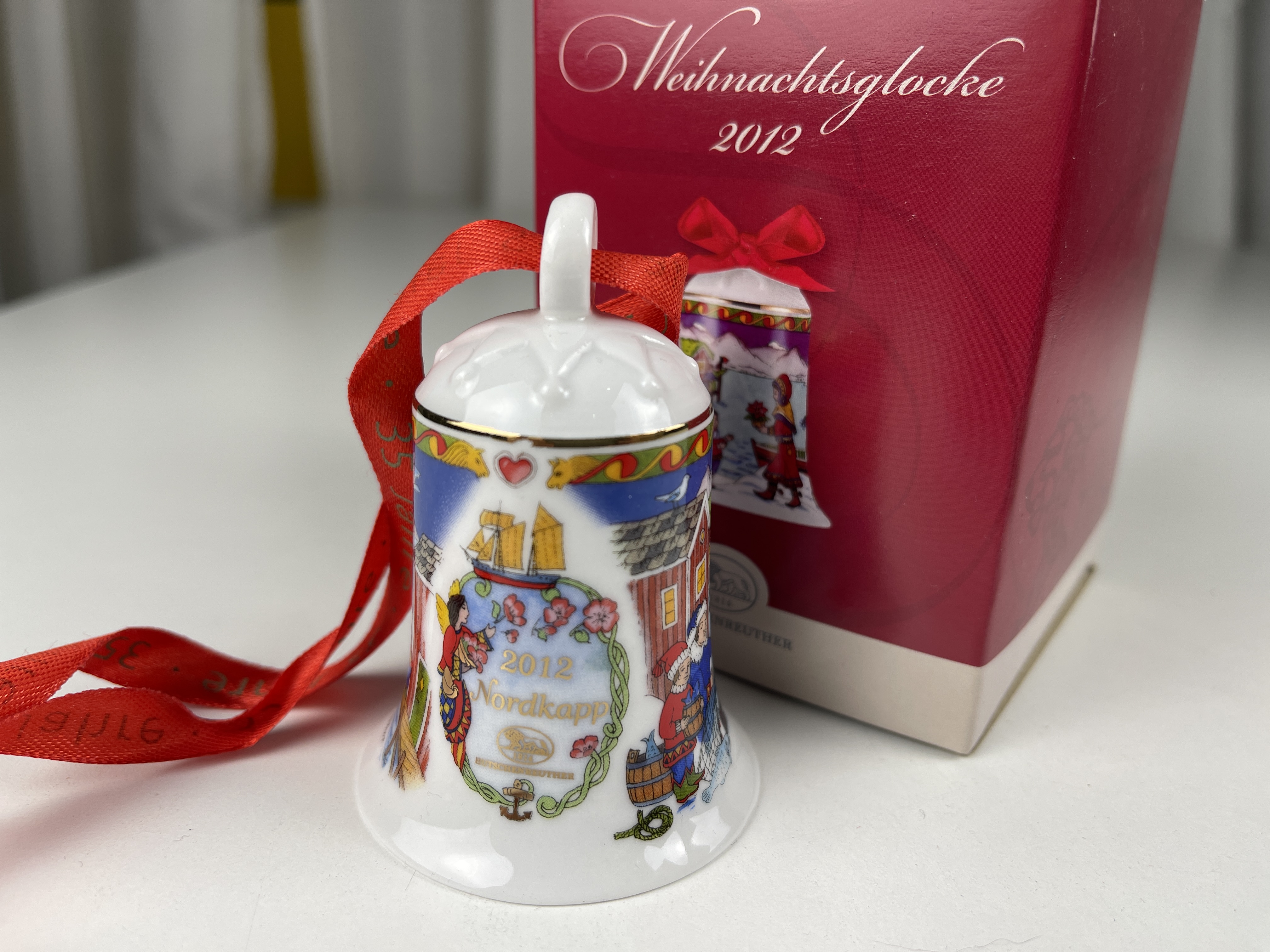  Hutschenreuther Weihnachtsglocke mit OVP 2012 -Top Zustand.   