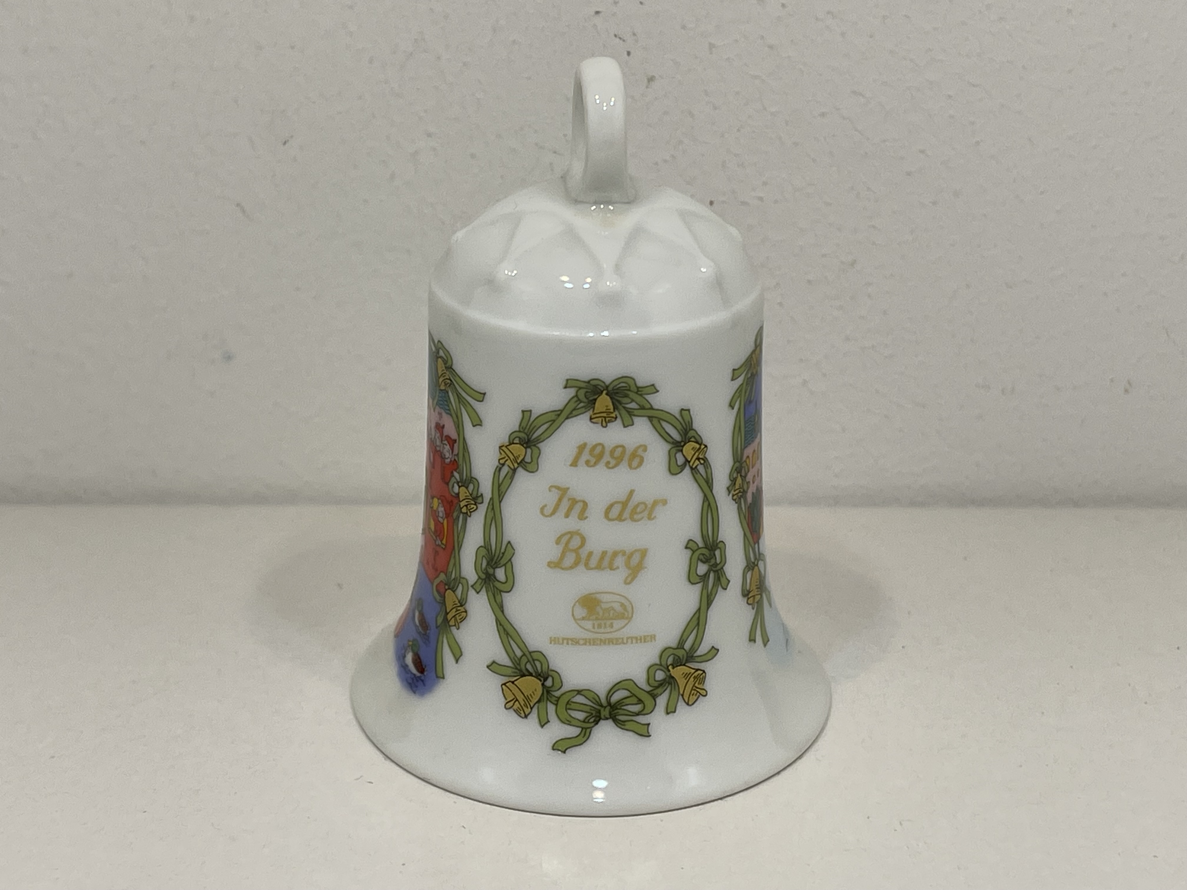  Hutschenreuther 1996. Weihnachtsglocke 7 cm. Top Zustand.  