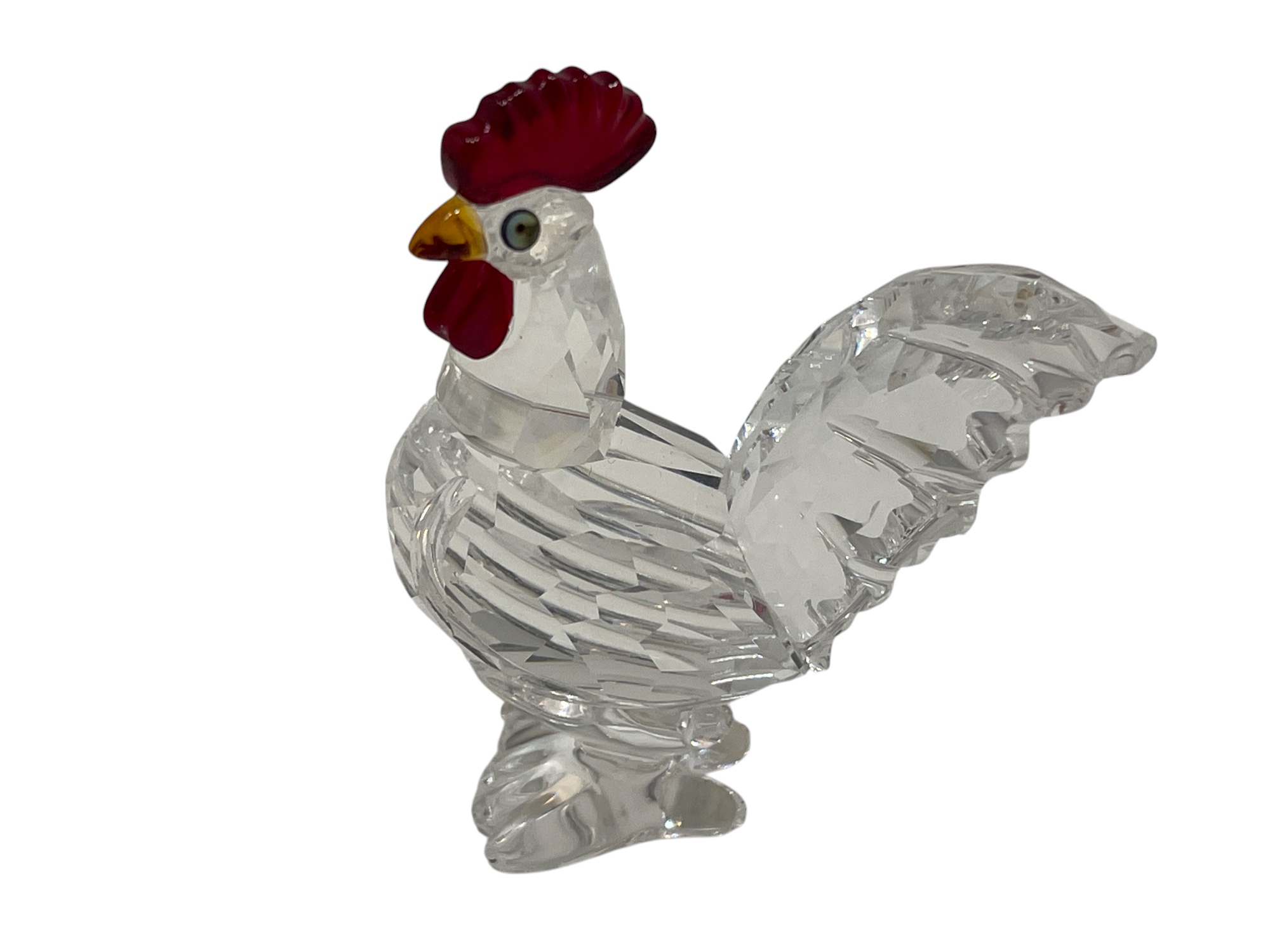 Swarovski Figur 247759 Hahn 5 cm. Zustand siehe Fotos
