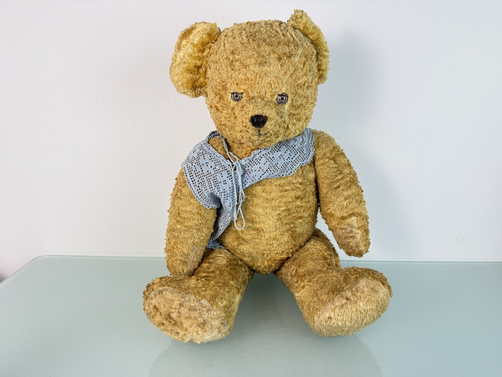 Alter Sammler Teddy Bär Künstlerbär 70 cm. Zustand Siehe Fotos 