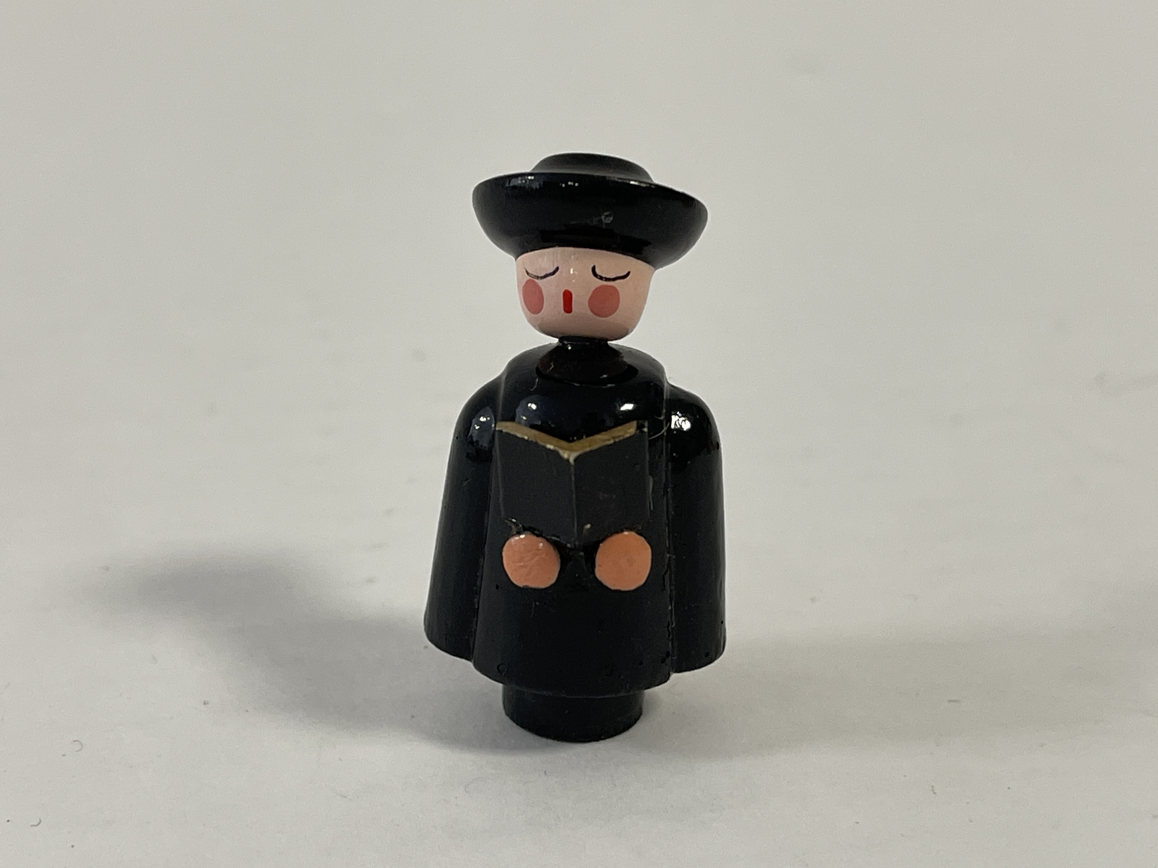 Erzgebirge Blank Figur Engel 4 cm.   Zustand siehe Fotos   