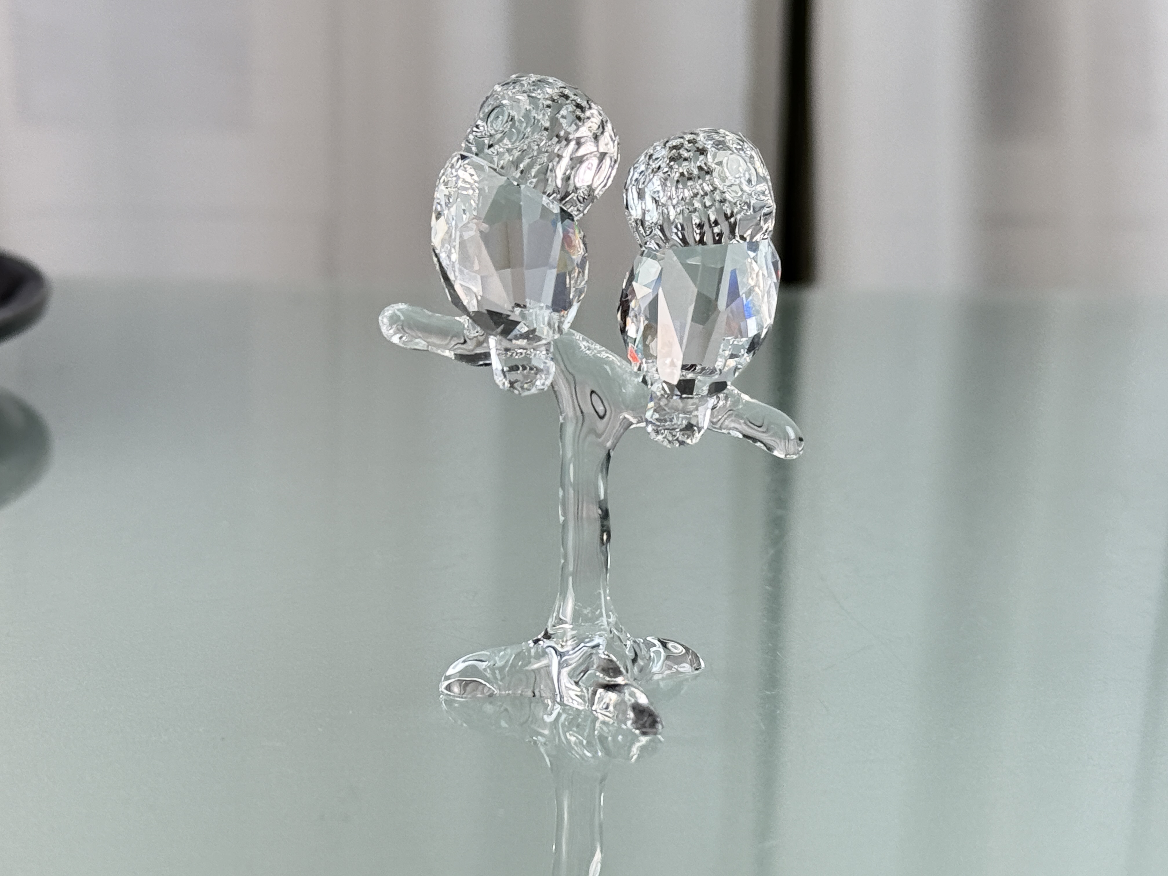 Swarovski Figur 5249263 Eulen Eulenpaar 7,7 cm. Top Zustand