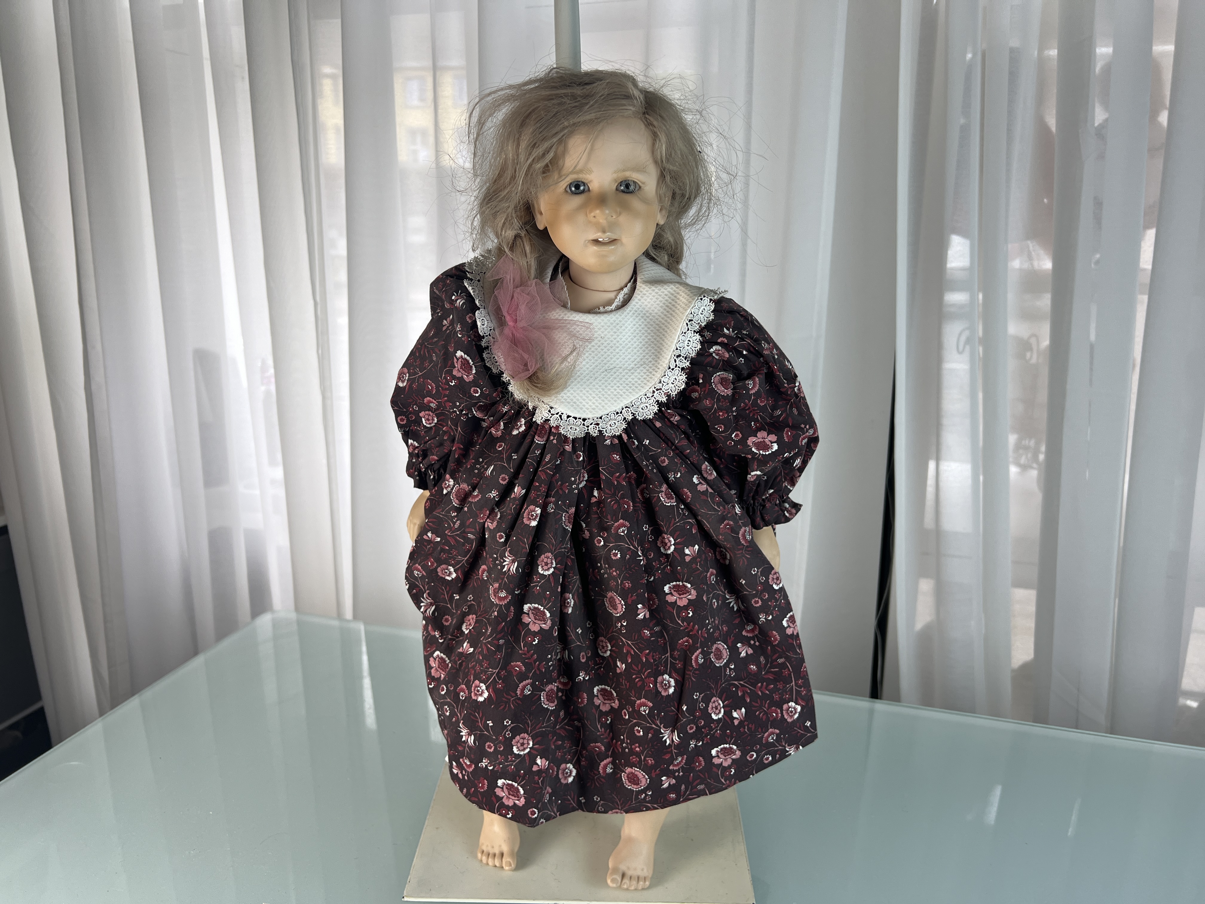 Ruth Treffeisen Vinyl Künstlerpuppe Puppe 57 cm. Top Zustand 