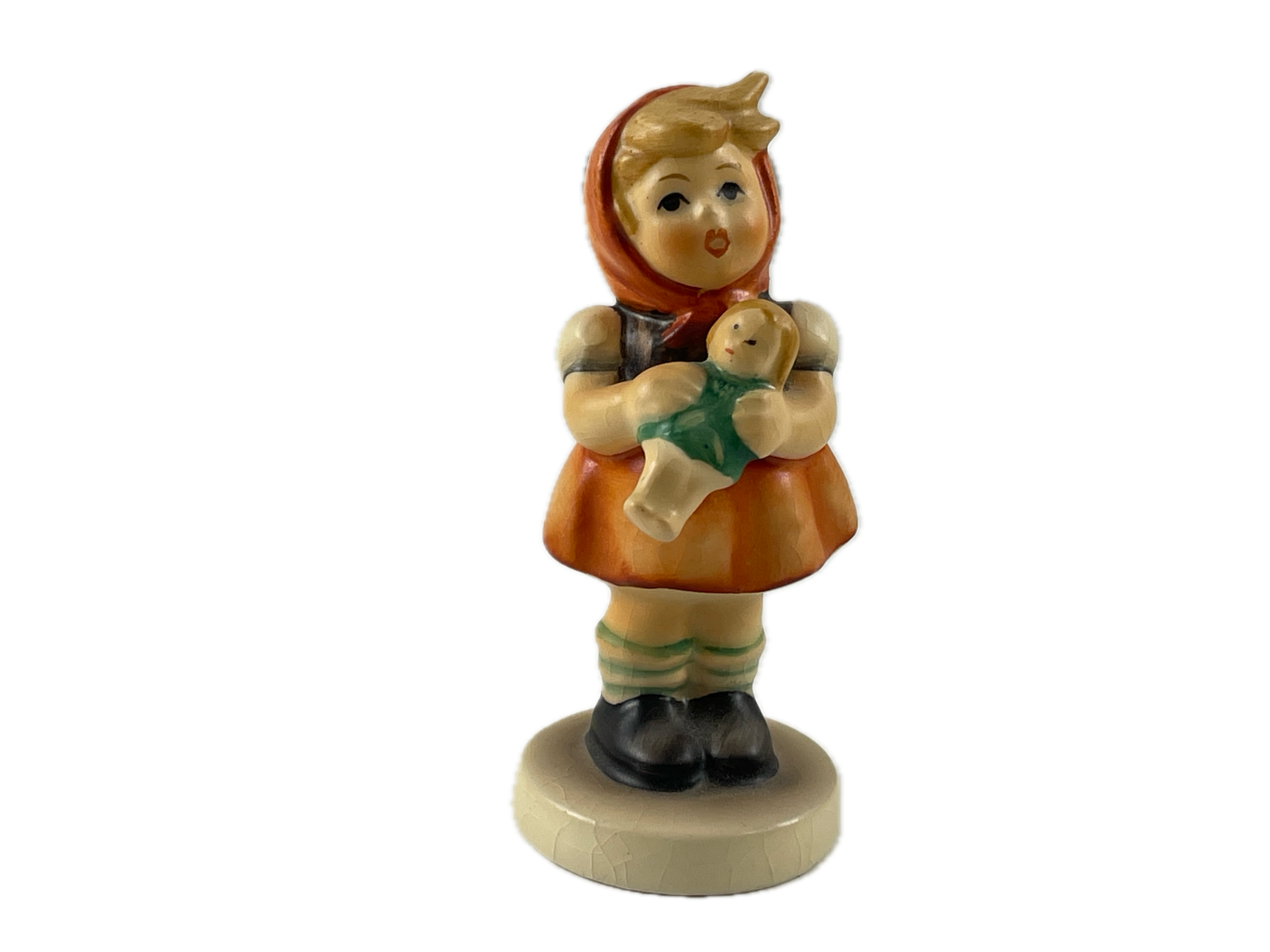  M.I. Hummel Figur 239/B Mädchen mit Puppe 9 cm. 1 Wahl. Top Zustand  