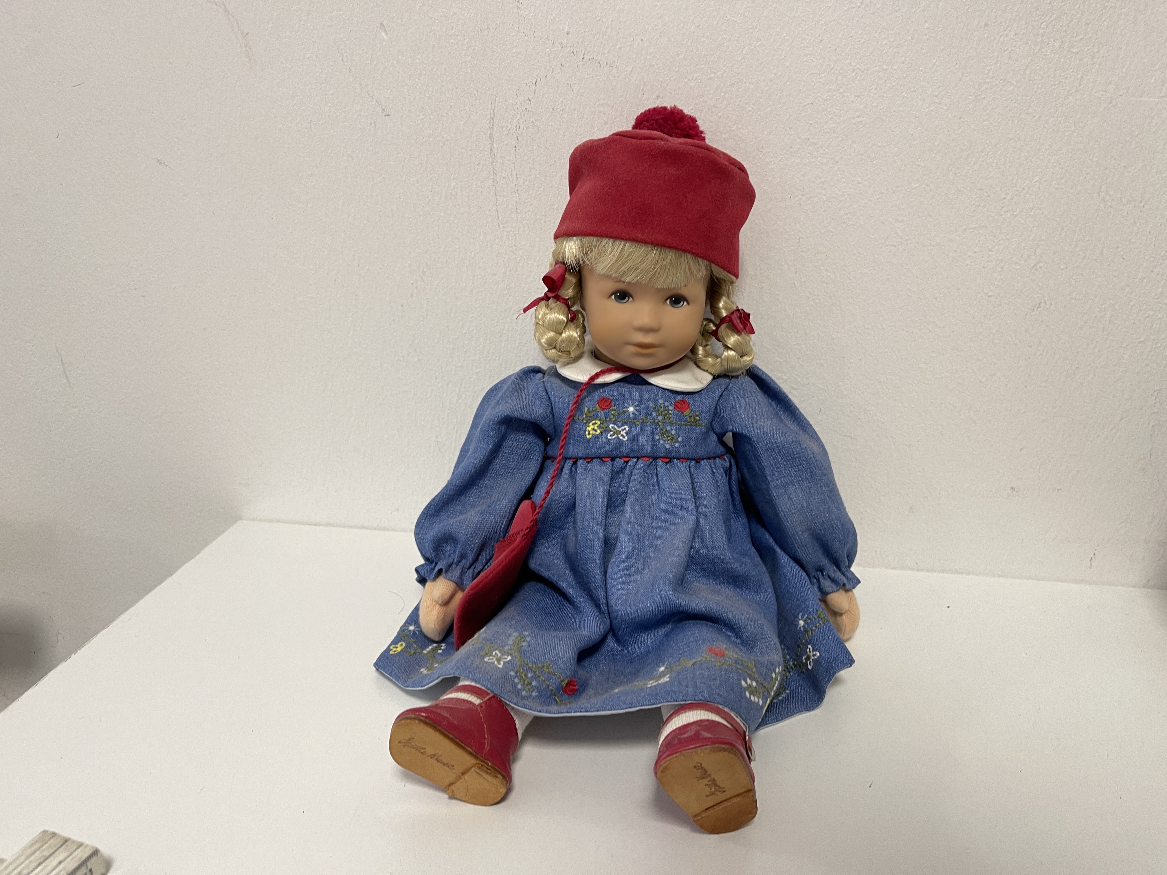 Künstlerpuppe Käthe Kruse Glückskind Puppe 38 cm. Top Zustand